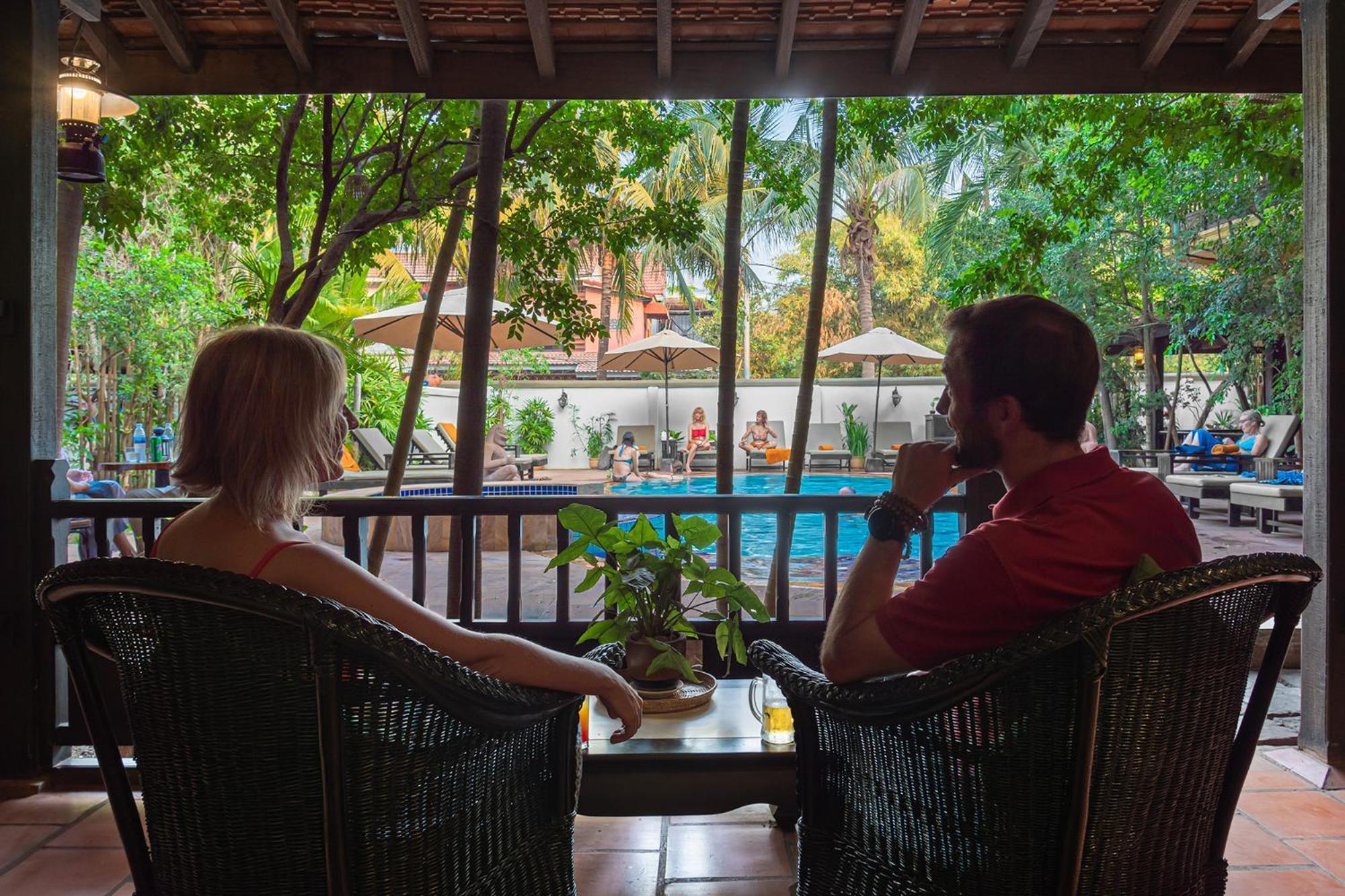 Family Room Pool View