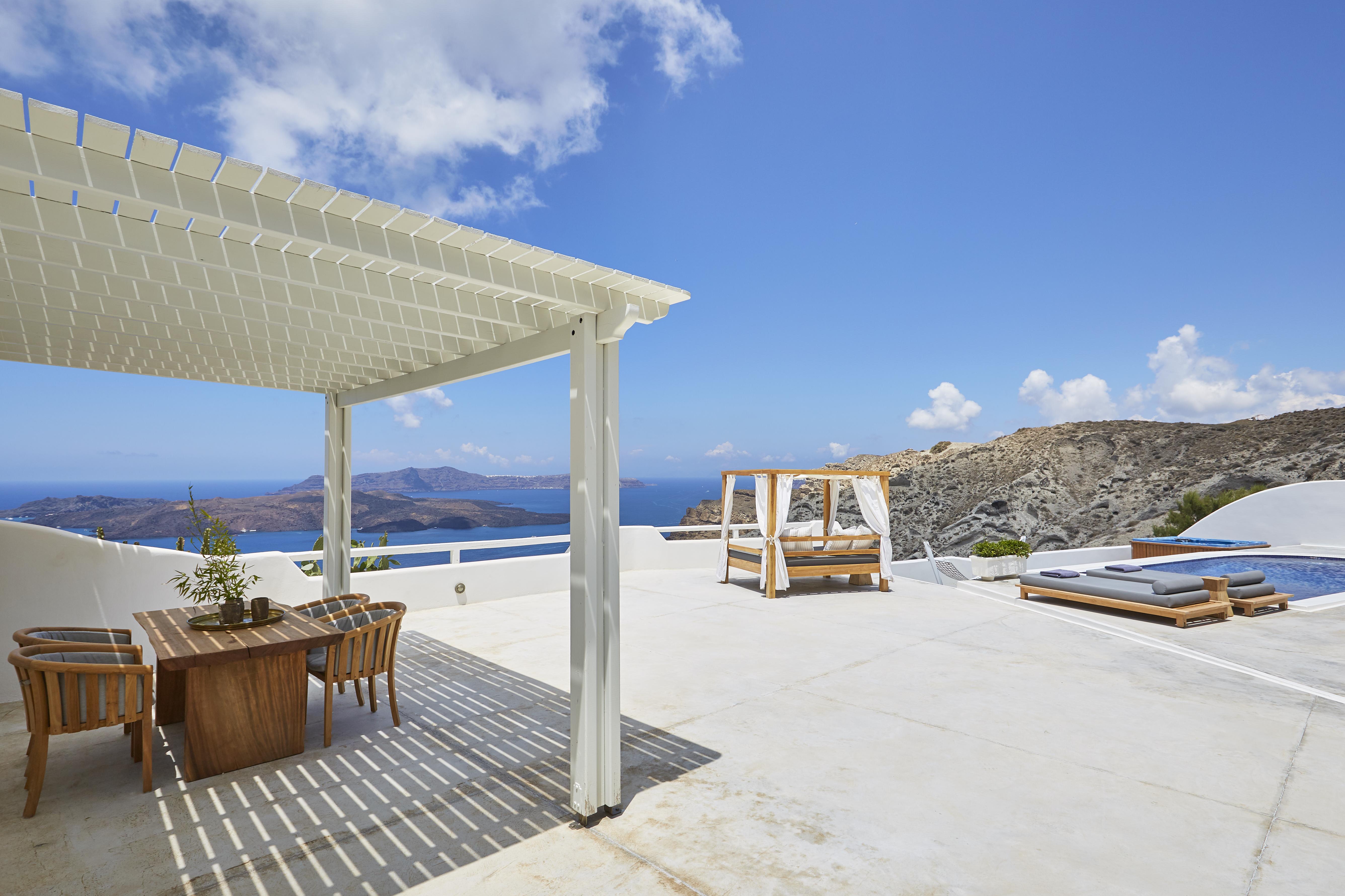 Honeymoon Villa Private Pool Caldera View