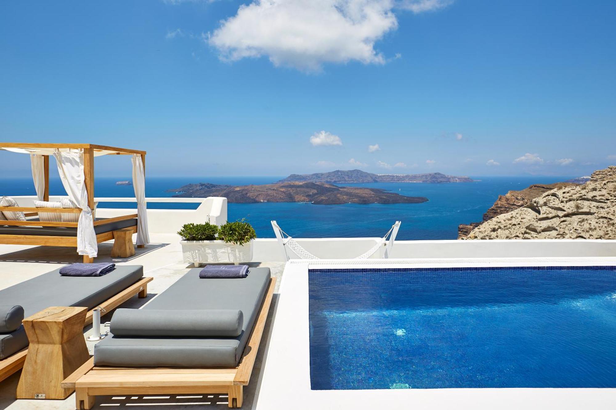 Honeymoon Villa Private Pool Caldera View