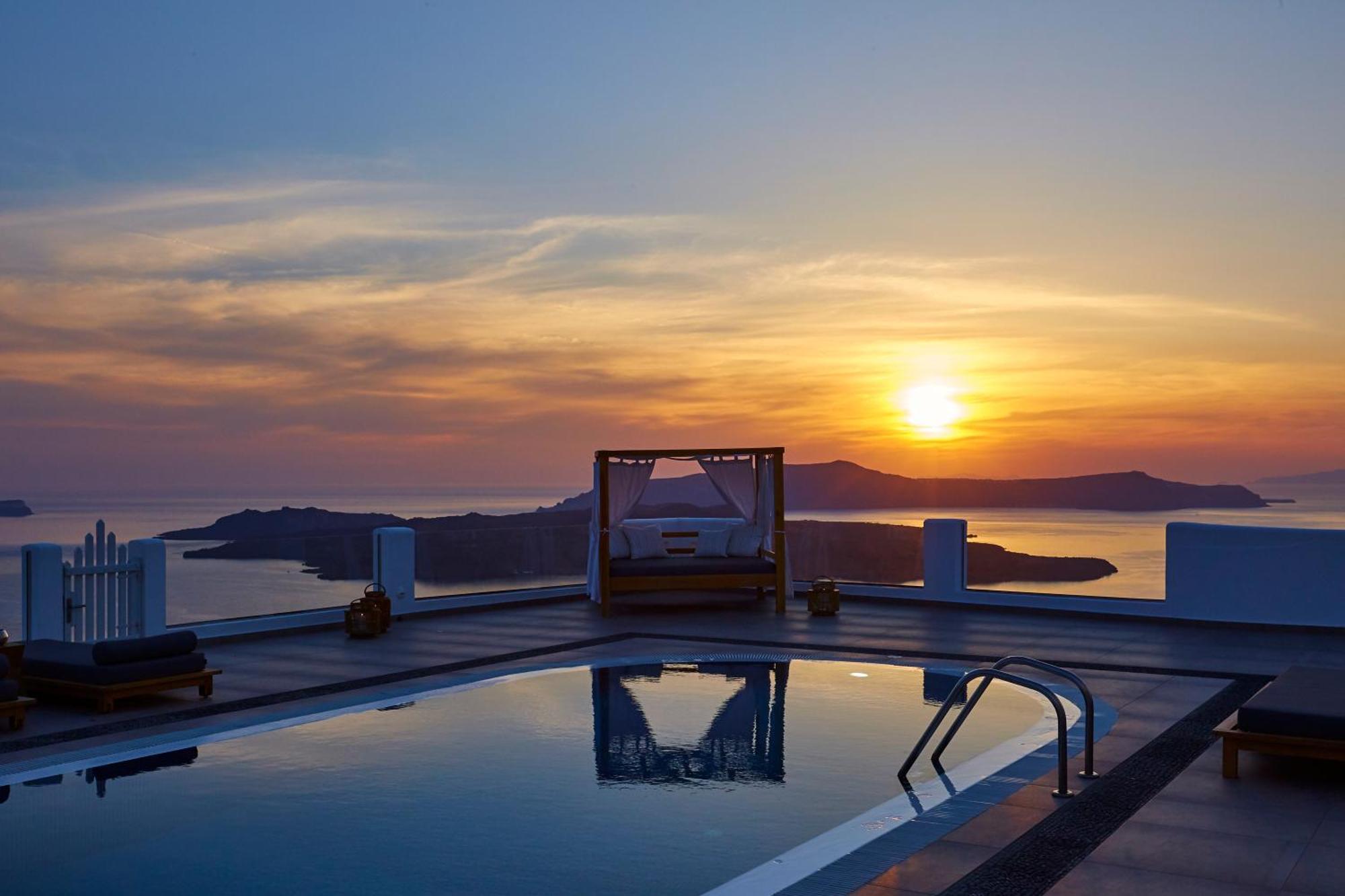 Villa Sapphire Private Pool Hot Tub Caldera View