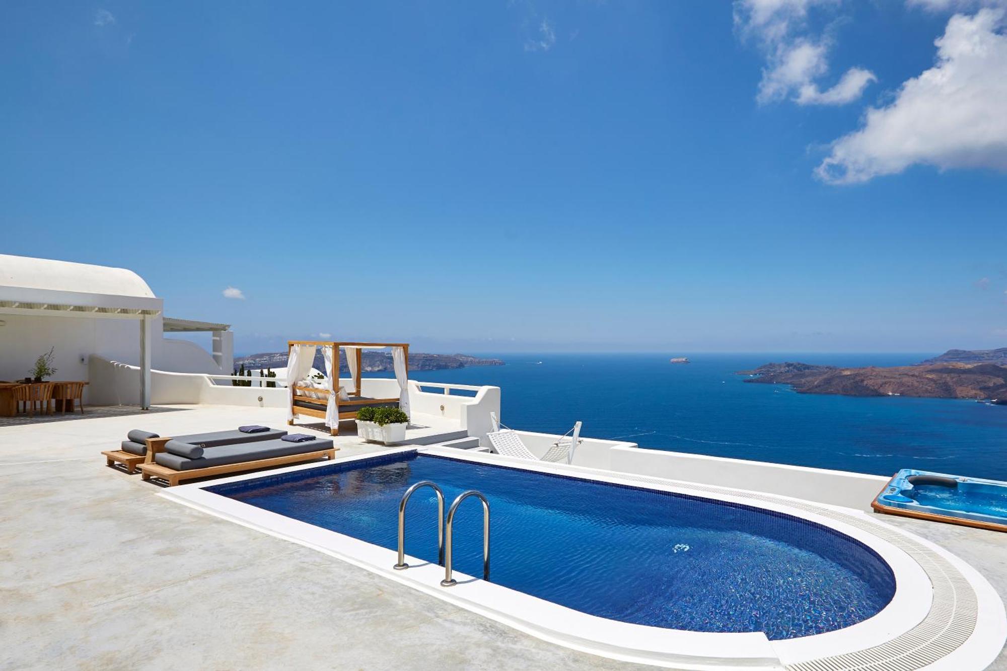 Honeymoon Villa Private Pool Caldera View