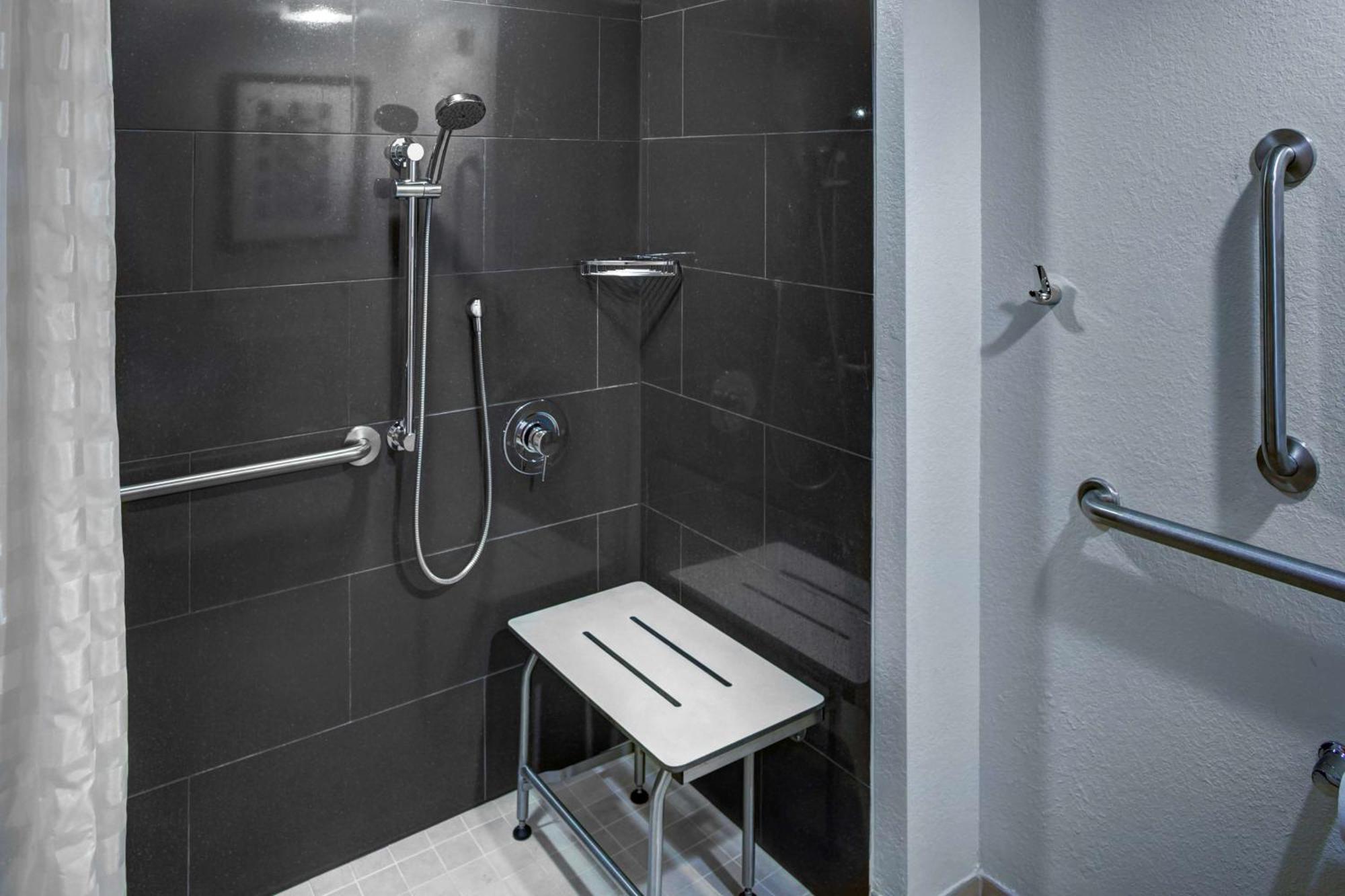 Queen Suite Two Queen Beds Accessible Shower Disability Access