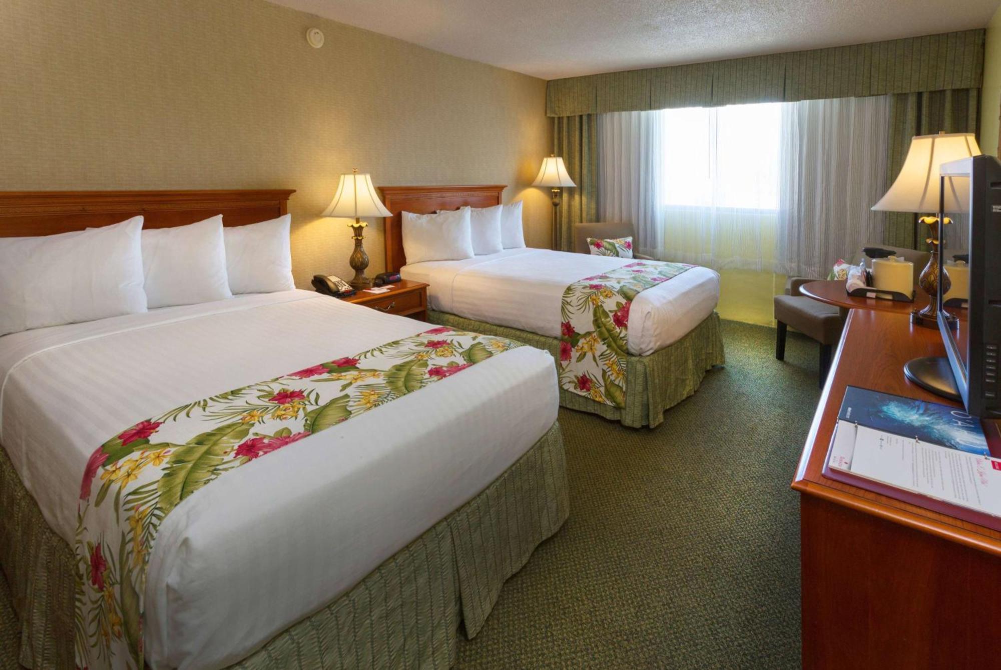 Double Room Two Double Beds Mobility Access or Non-Smoking