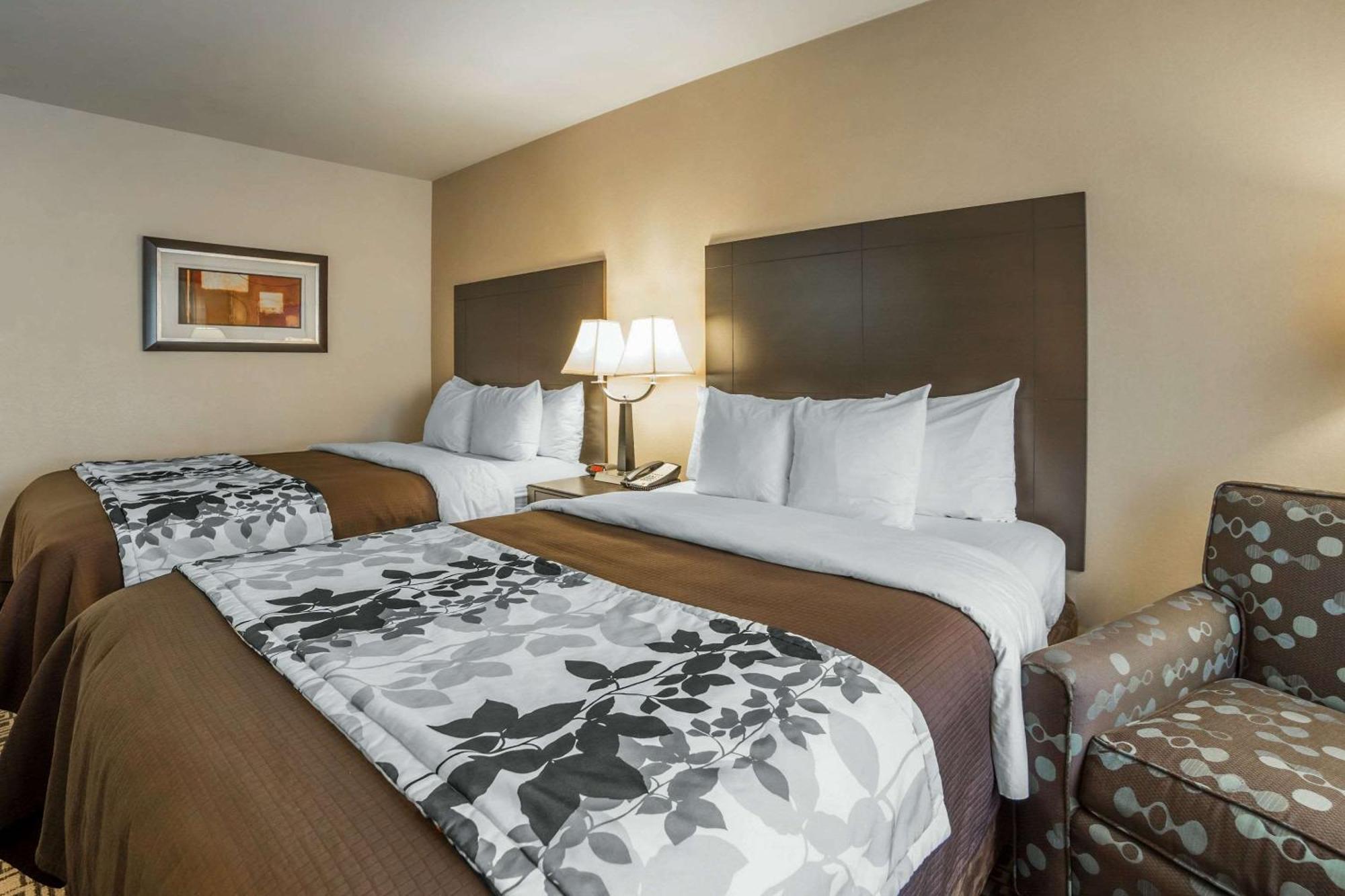 Standard Queen Room Two Queen Beds walk shower non-smoking
