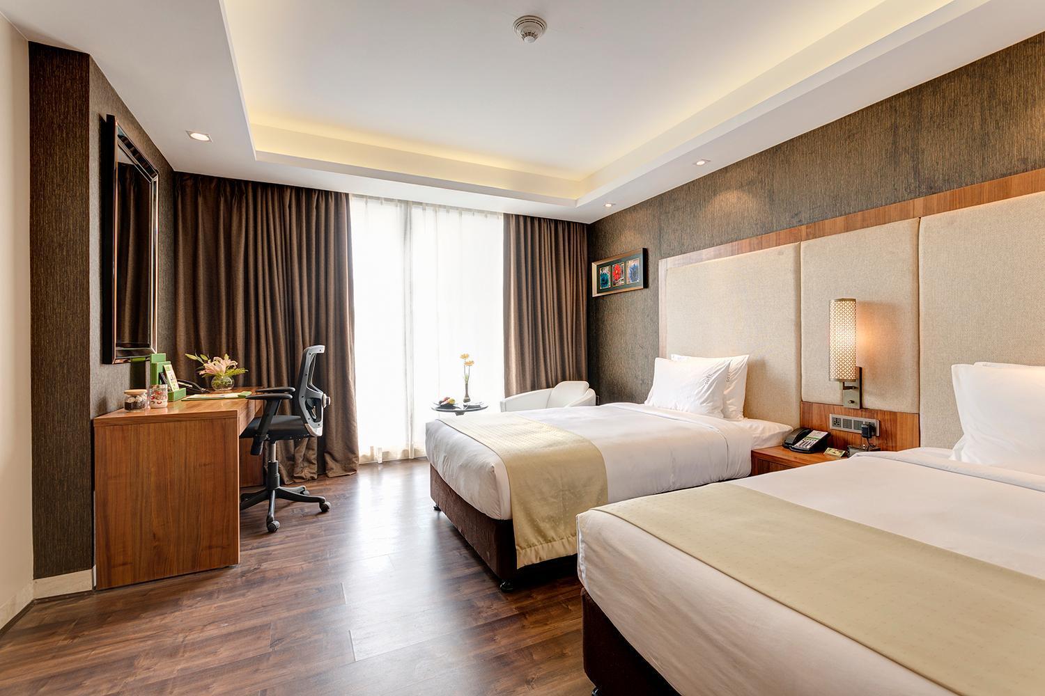 Standard Twin Room with Walk-In Shower - Enjoy 20% savings on Food & Beverages (soft), Happy Hours: Buy 1 Get 1 on IMFL (4:00 PM – 8:00 PM), Complimentary snacks with select liquor packages, Beer buckets starting from just ₹599,1283500648:JPEG