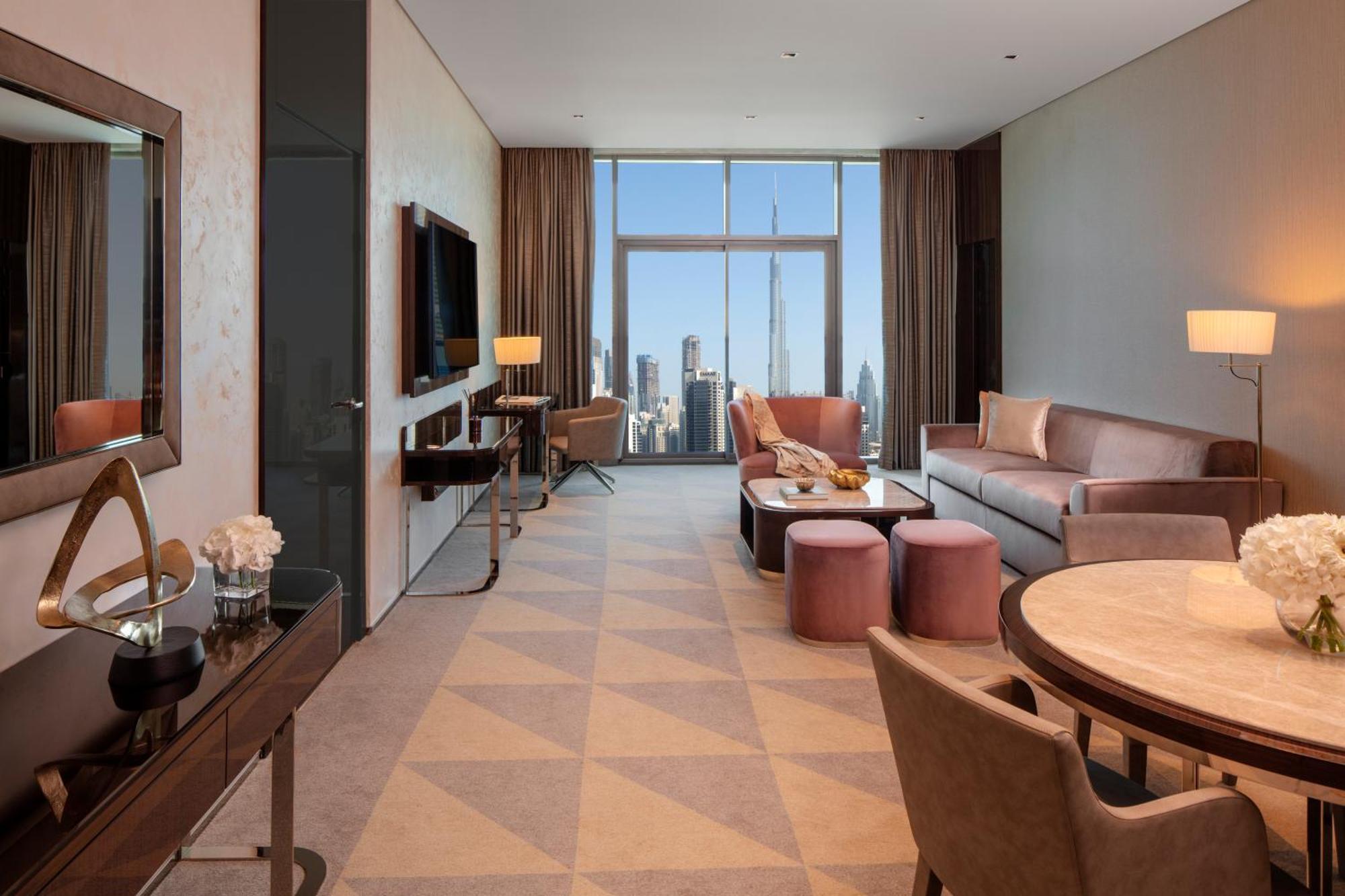 All Access Suite One Bedroom Balcony Burj Khalifa View