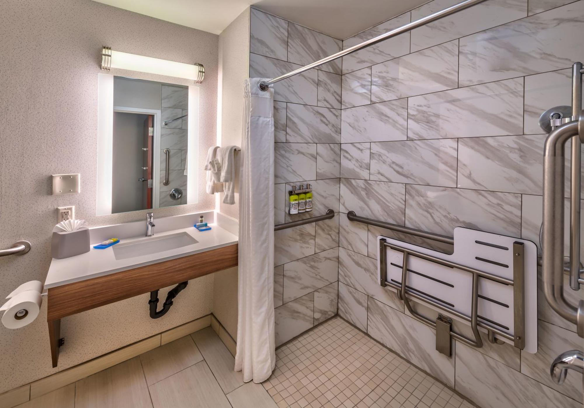 Standard King Room with Roll-In Shower - Mobility Access
