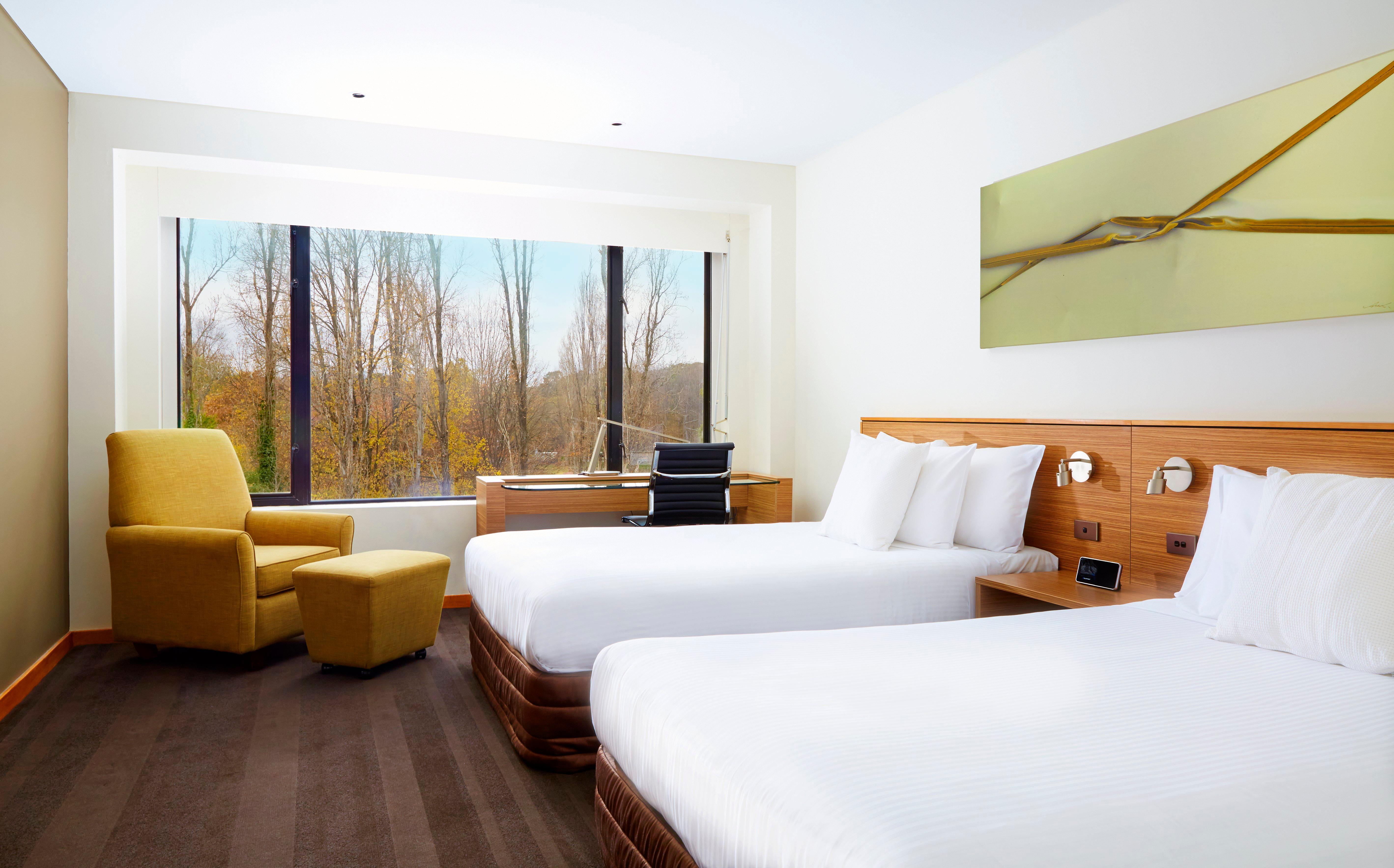 Premium Twin Room with Two Double Beds