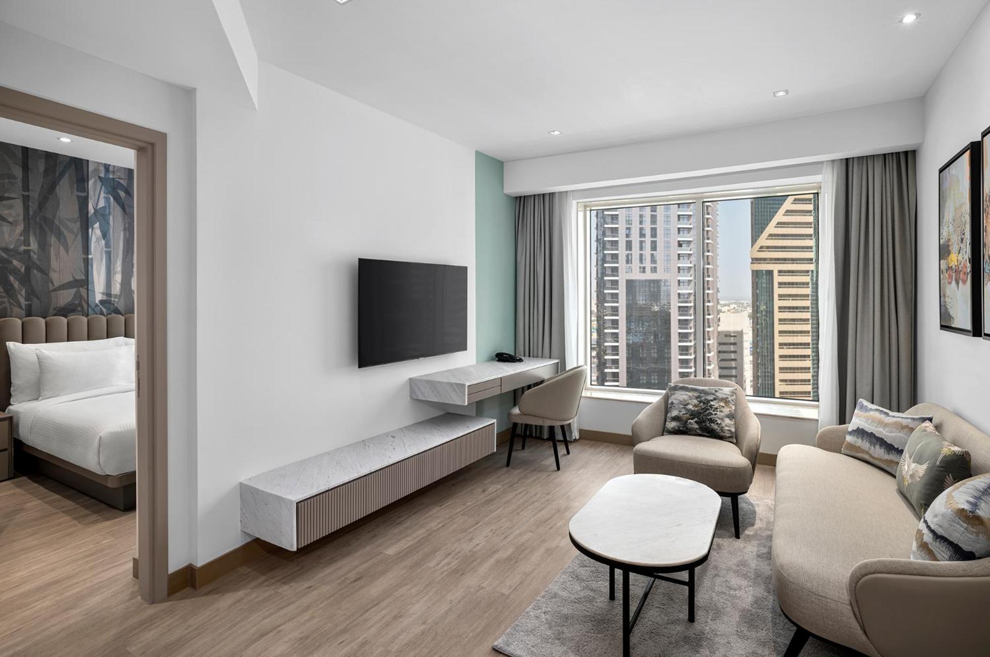 Premium One Bedroom Suite 2 Twin or Single Beds City View Includes Food & Beverage