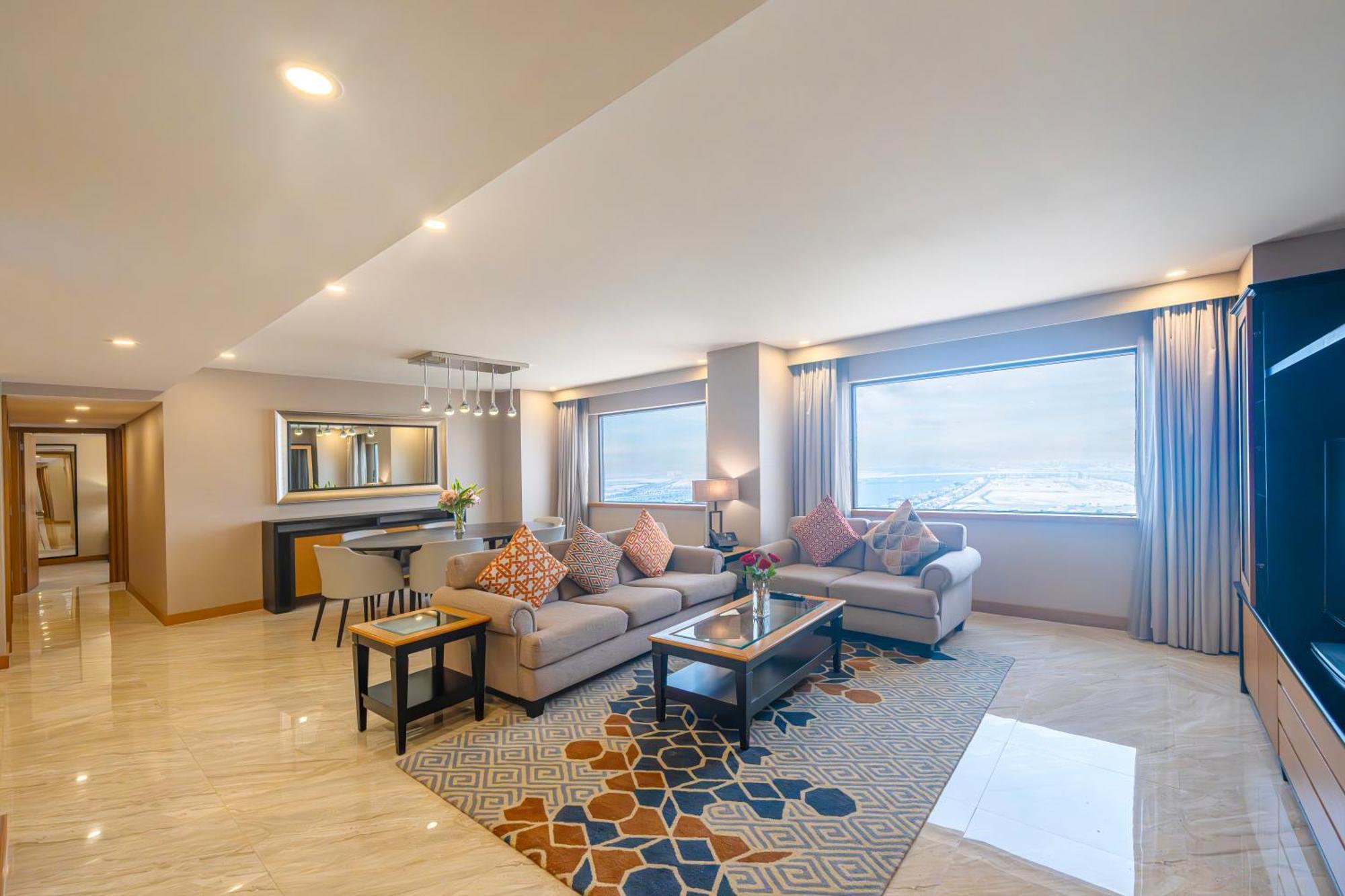 Deluxe Four Bedroom Family Apartment Kitchen on Spa treatments