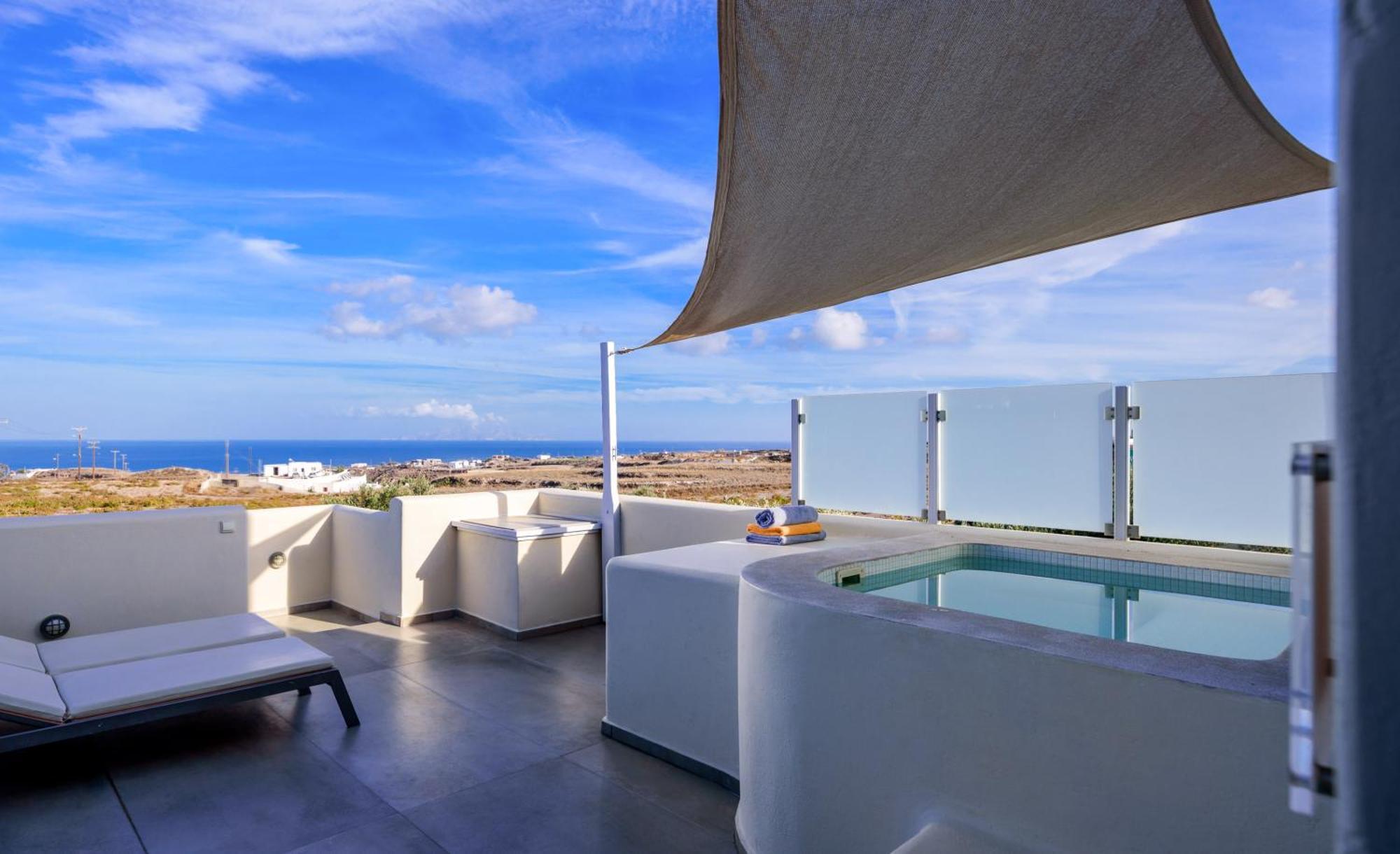 Junior Suite Sea View Outdoor Hot Tub