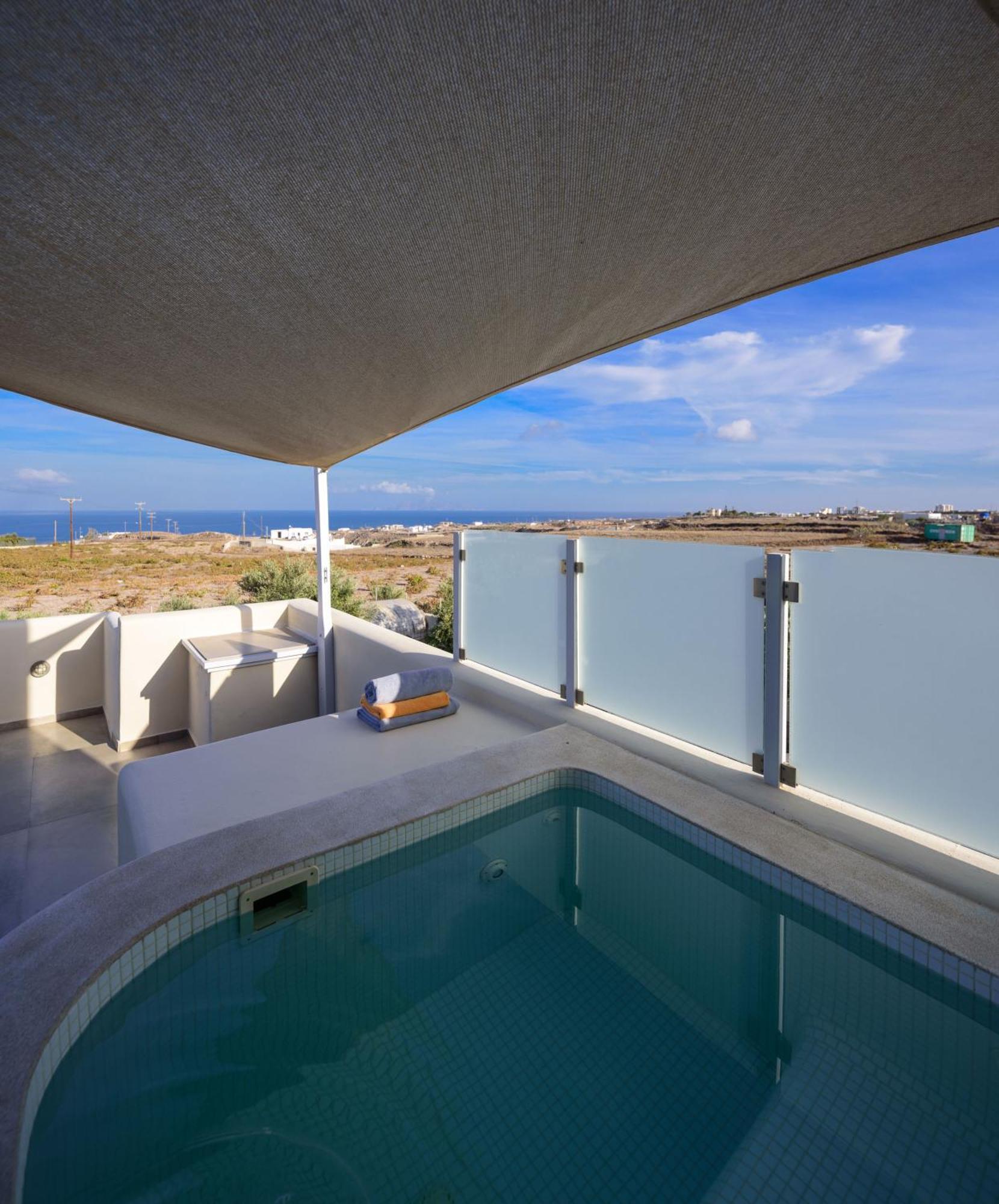 Junior Suite Sea View Outdoor Hot Tub