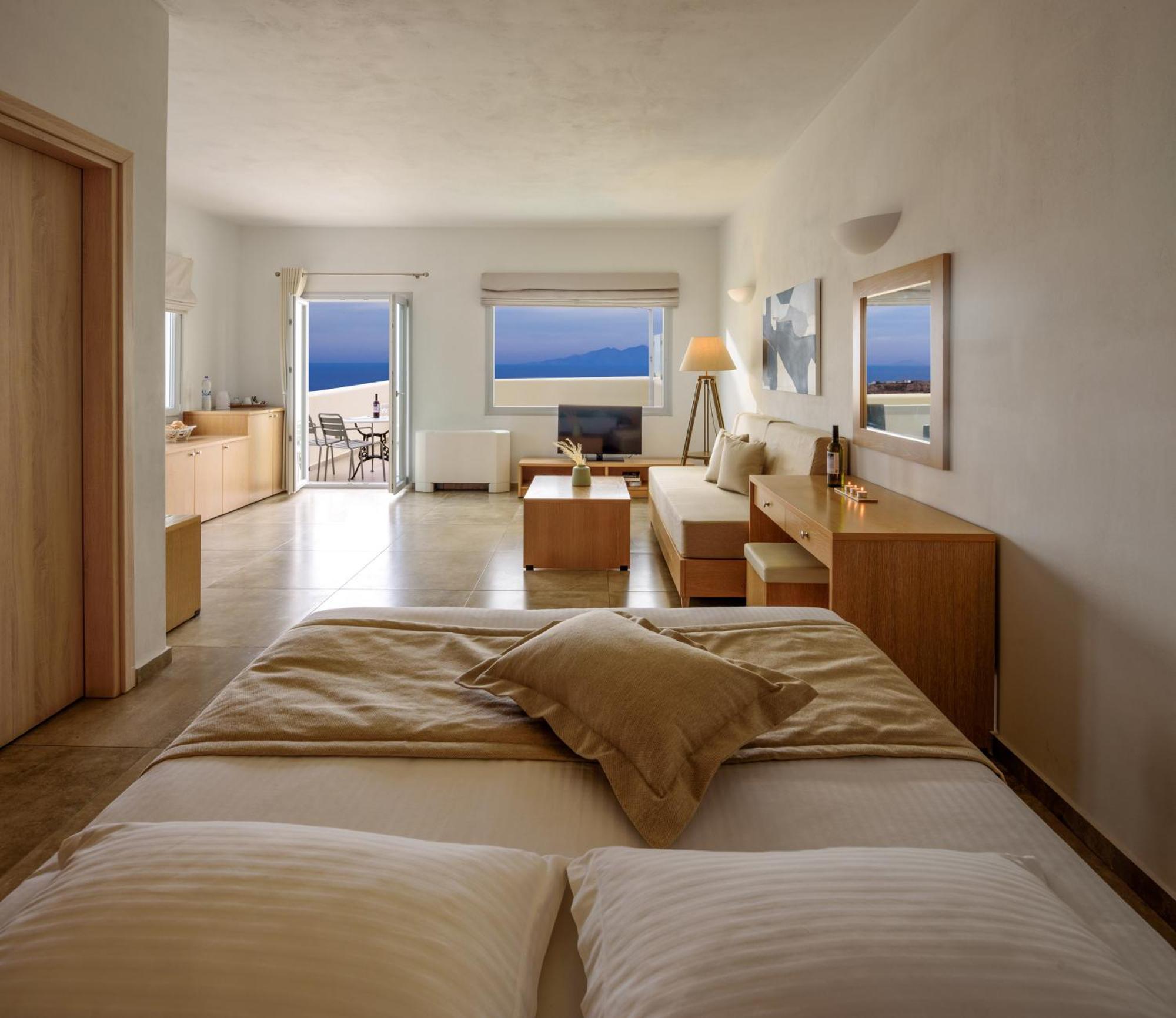 Junior Suite Sea View Outdoor Hot Tub