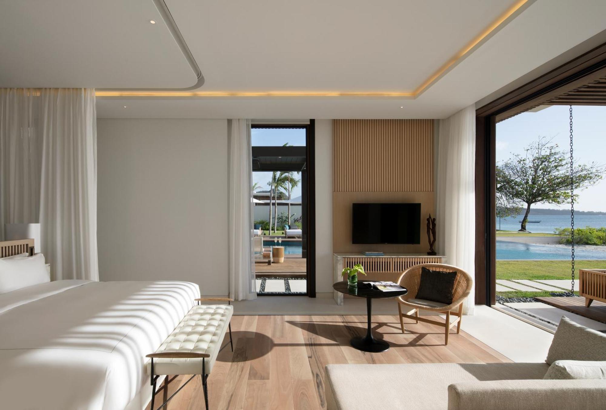 Four-Bedroom Beachfront Estate Pool