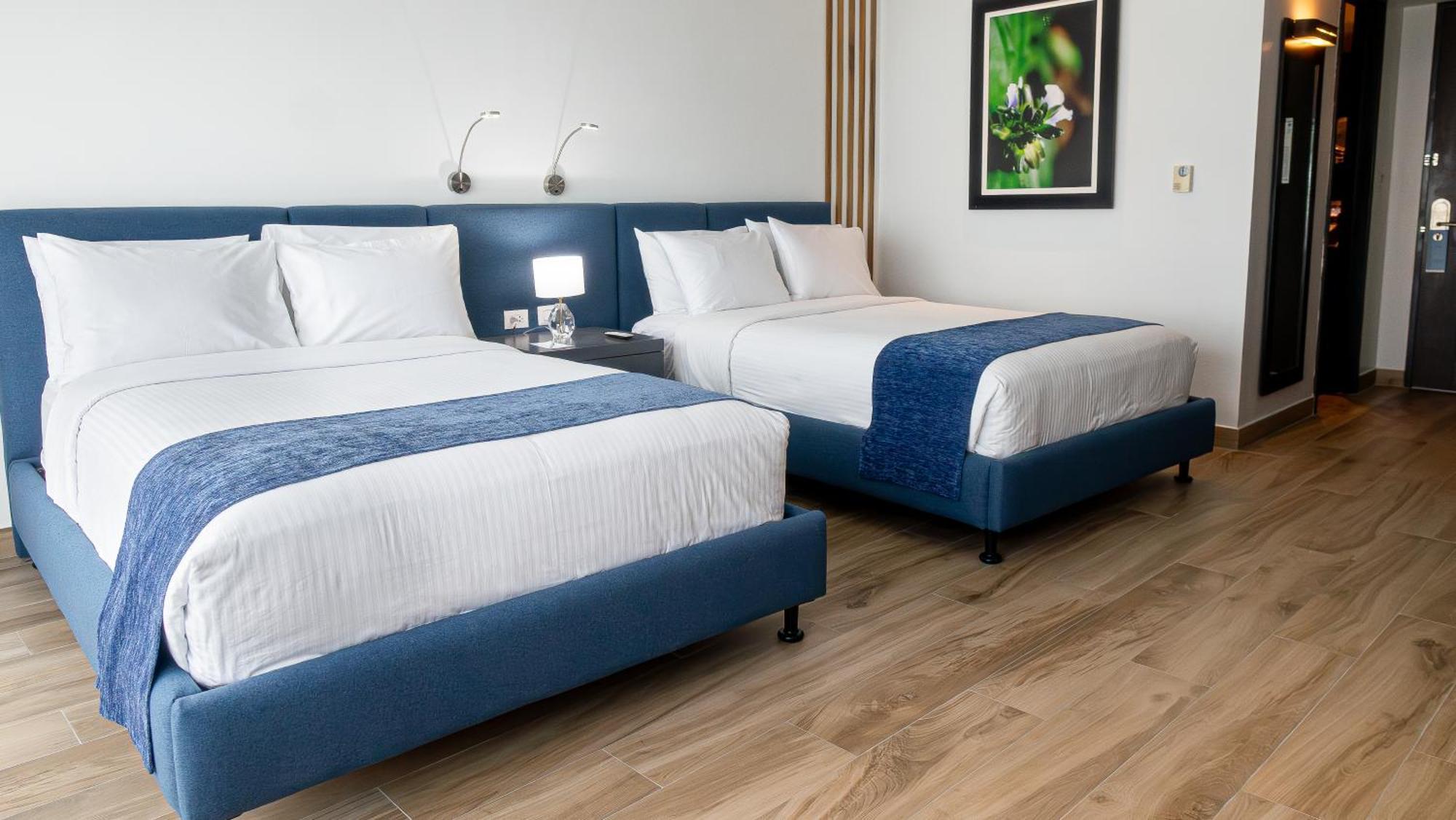 Room Two Double Bed City View