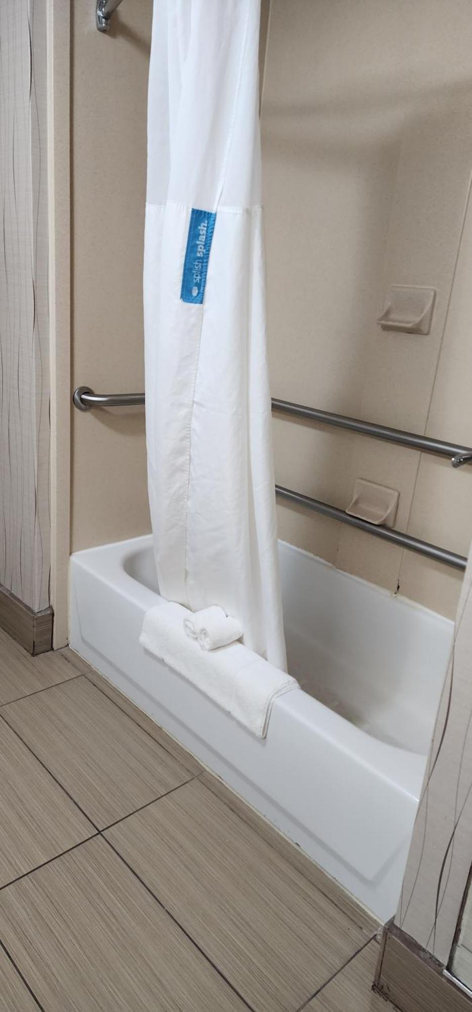 King Room Mobility Access Bathtub Grab Bars Non-Smoking