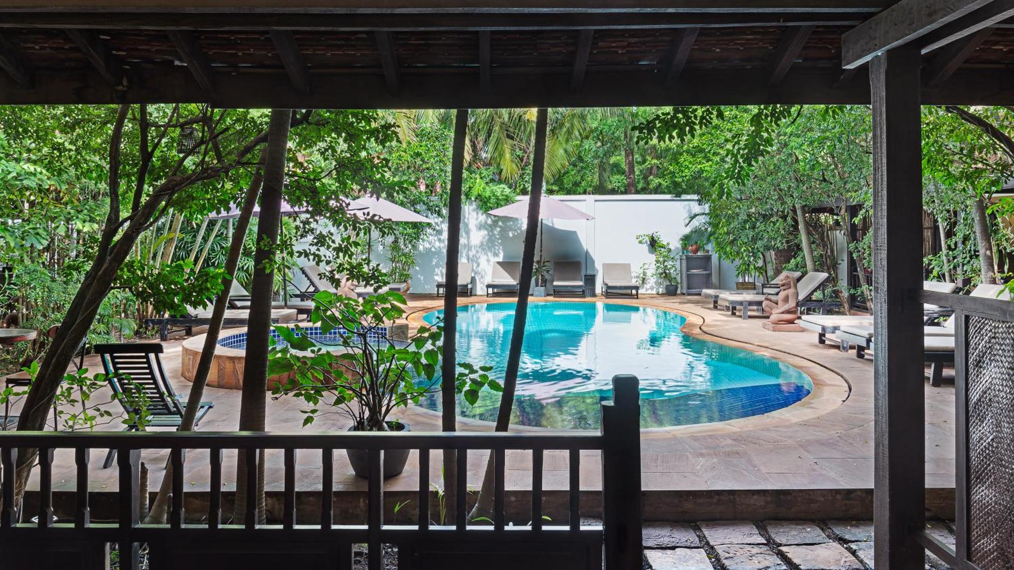Family Room Pool View