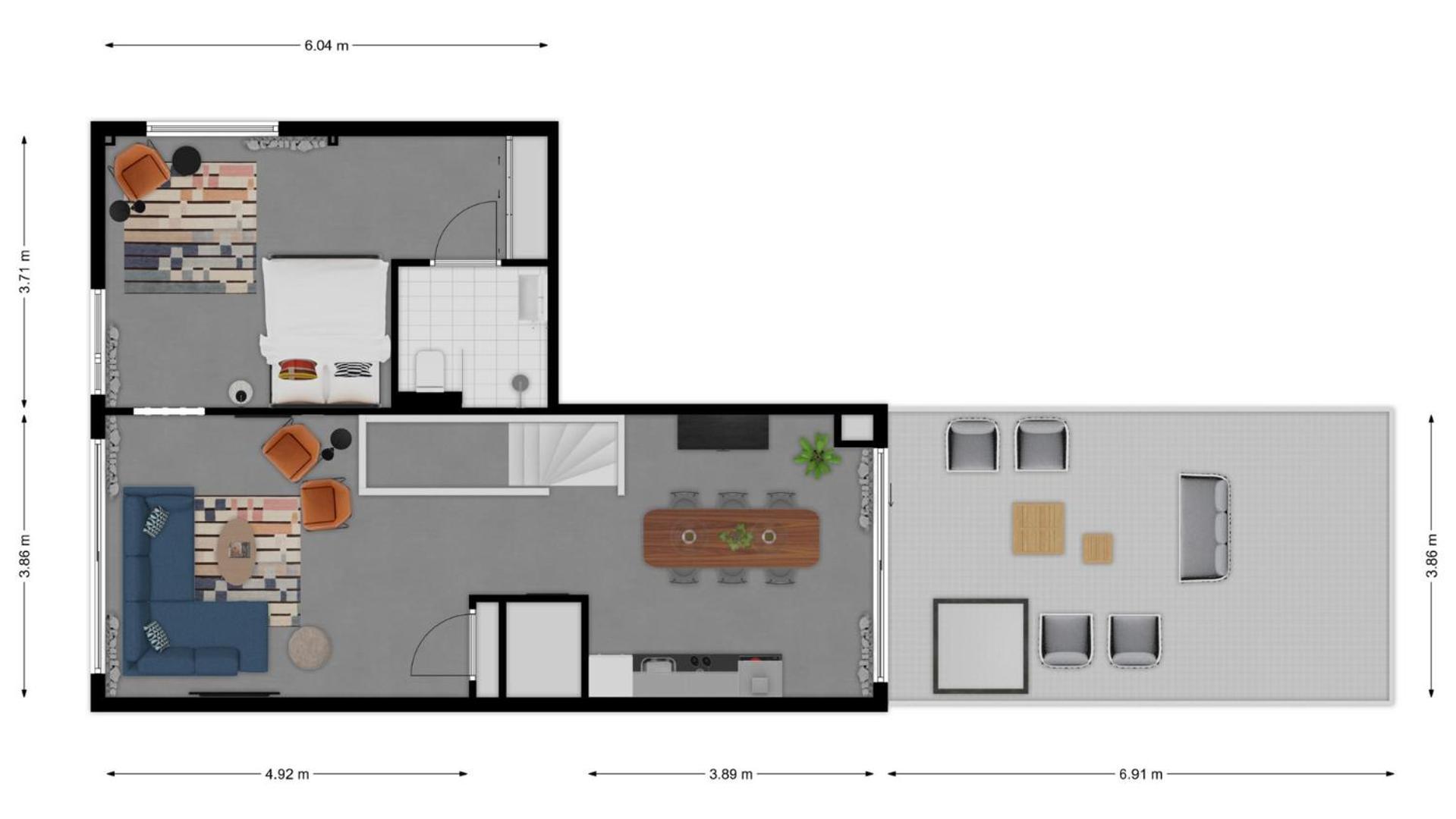 Penthouse Roof Terrace