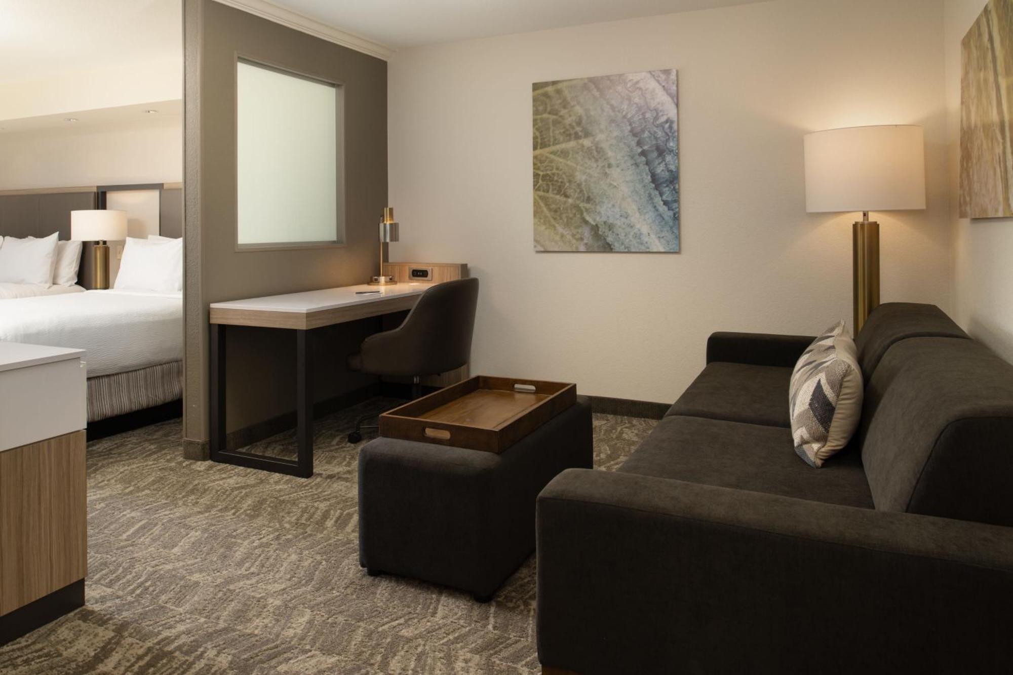 Queen Suite Two Queen Beds Bathtub Trundle Sofa Mobility Access or Hearing Accessible