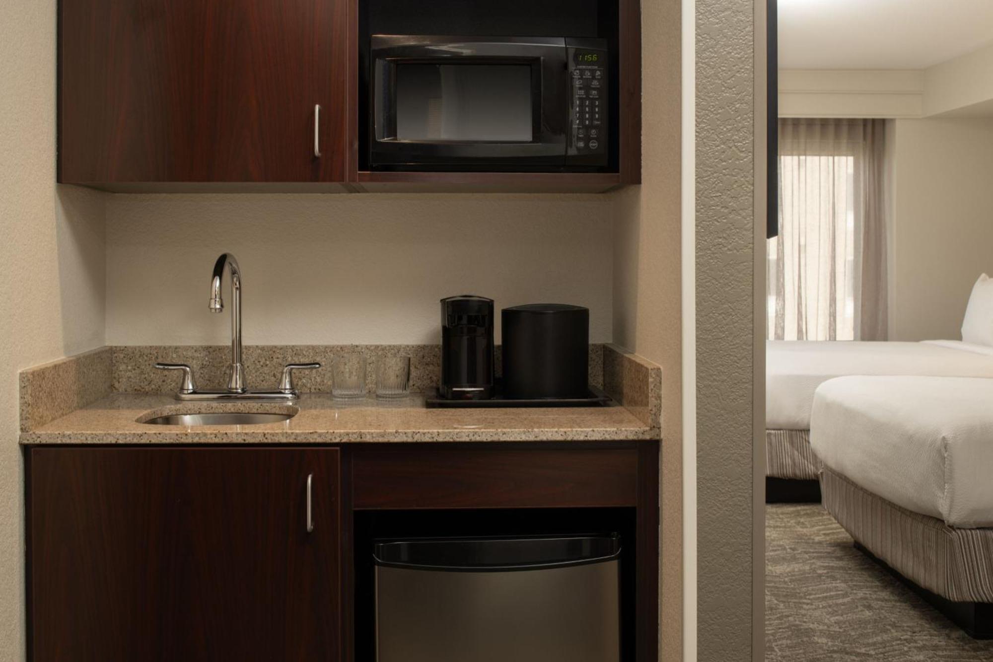 Queen Suite Two Queen Beds Bathtub Trundle Sofa Mobility Access or Hearing Accessible