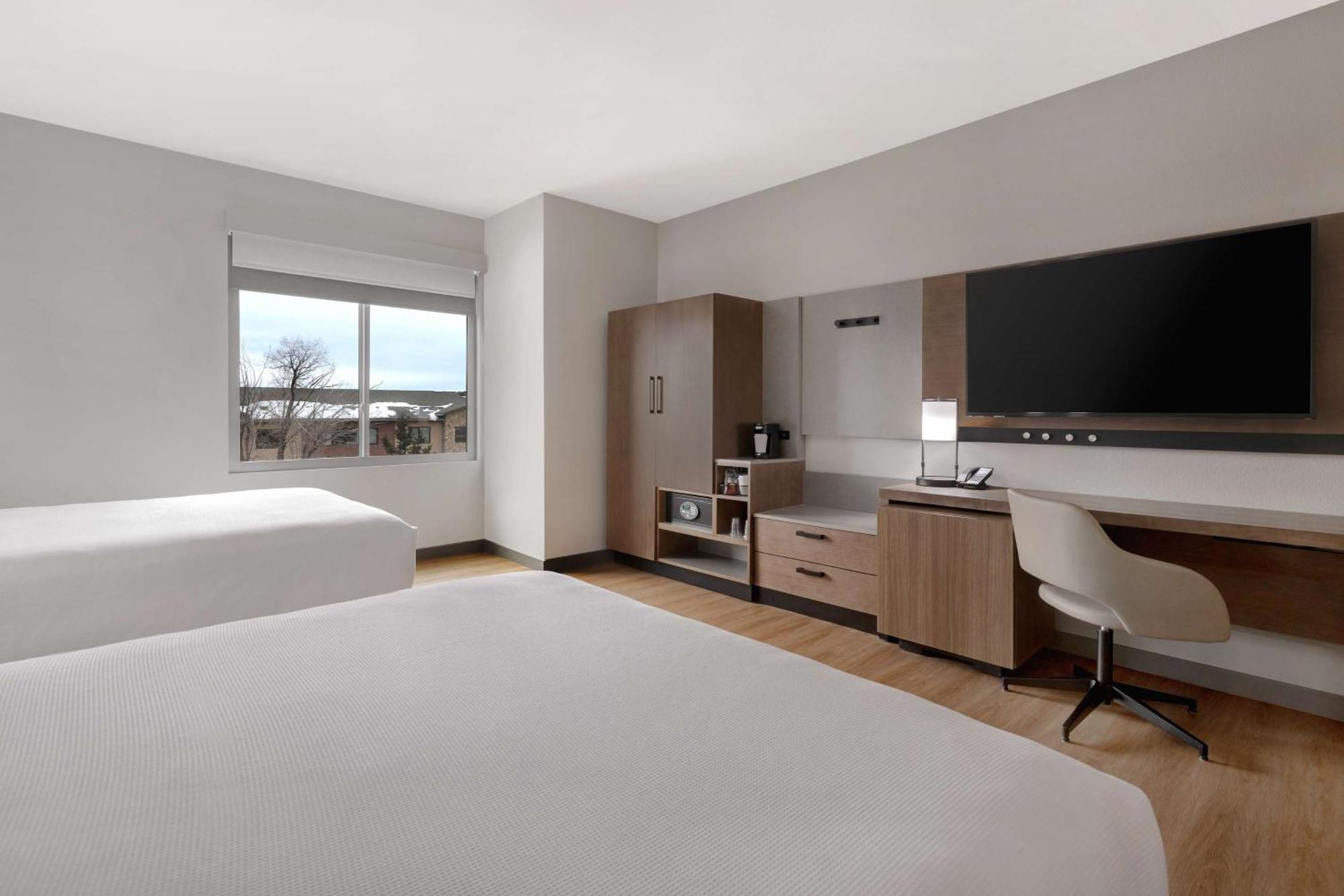 Queen Room with Two Queen Beds, Sofa Bed and Roll-in Shower - Disability Access