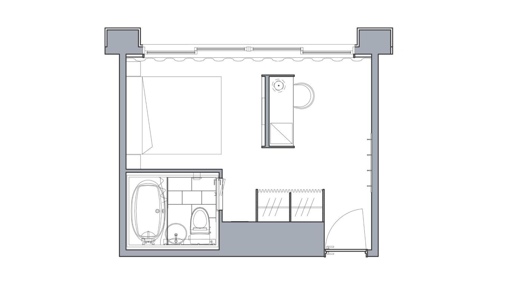 [fiore Annex Building] Ladies' Single Room