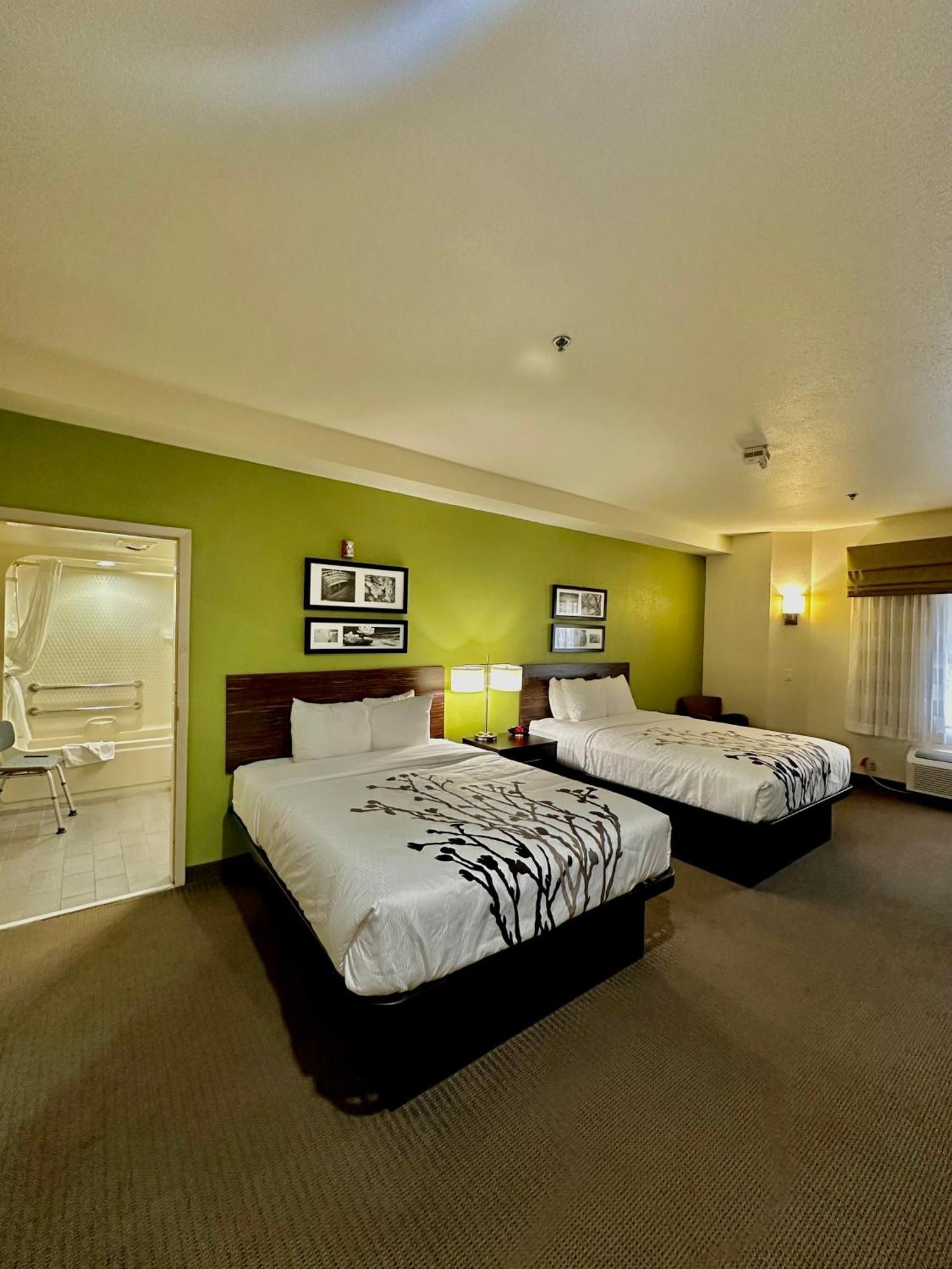 Double Room Two Double Beds Accessible or Non-Smoking