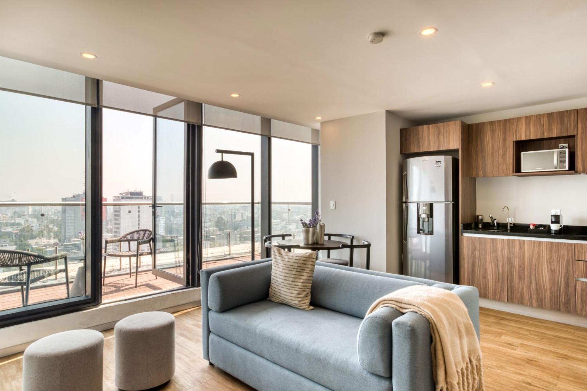 Two-Bedroom Apartment Balcony
