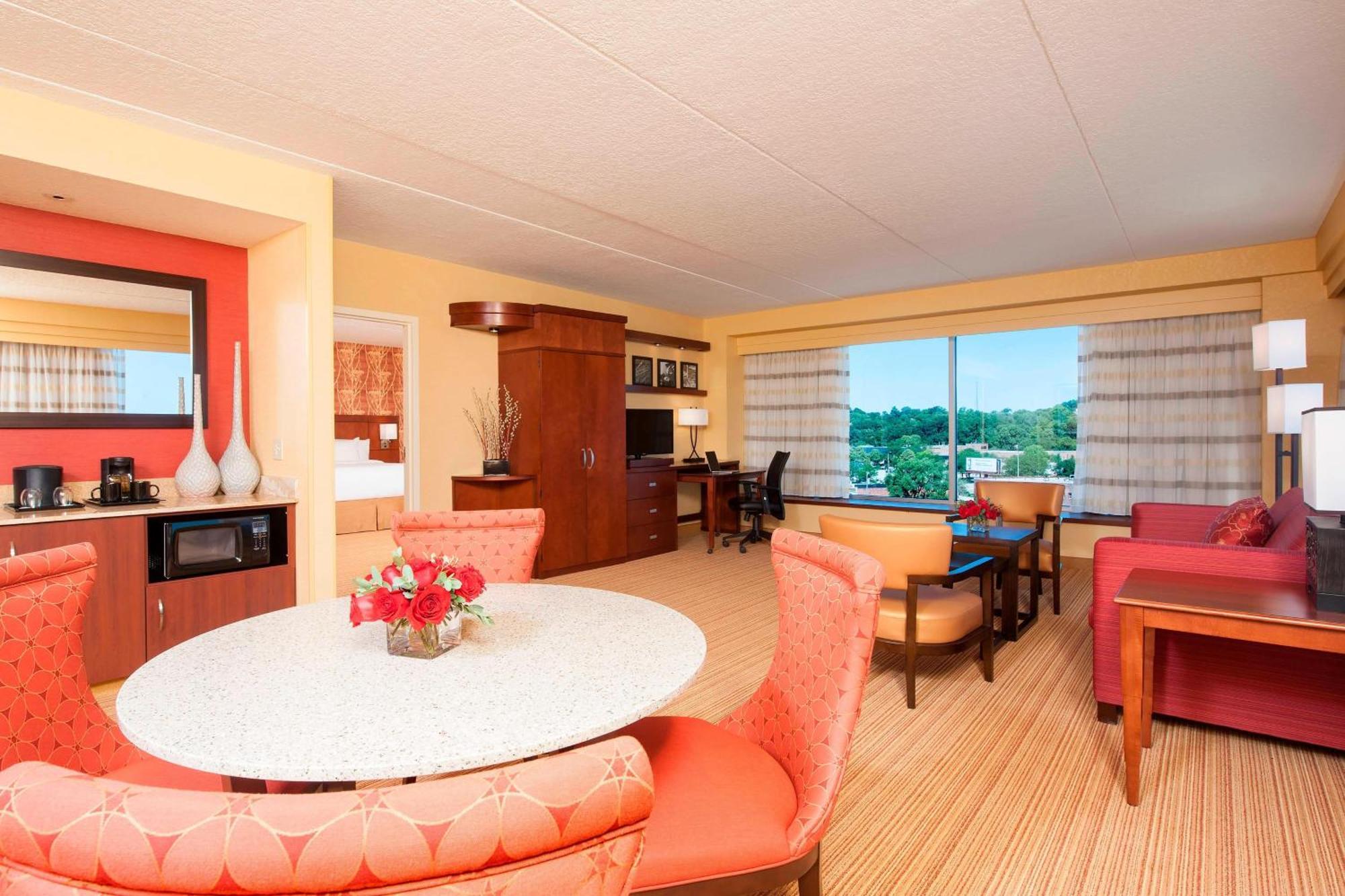 One-Bedroom King Suite Sofa Bed City View