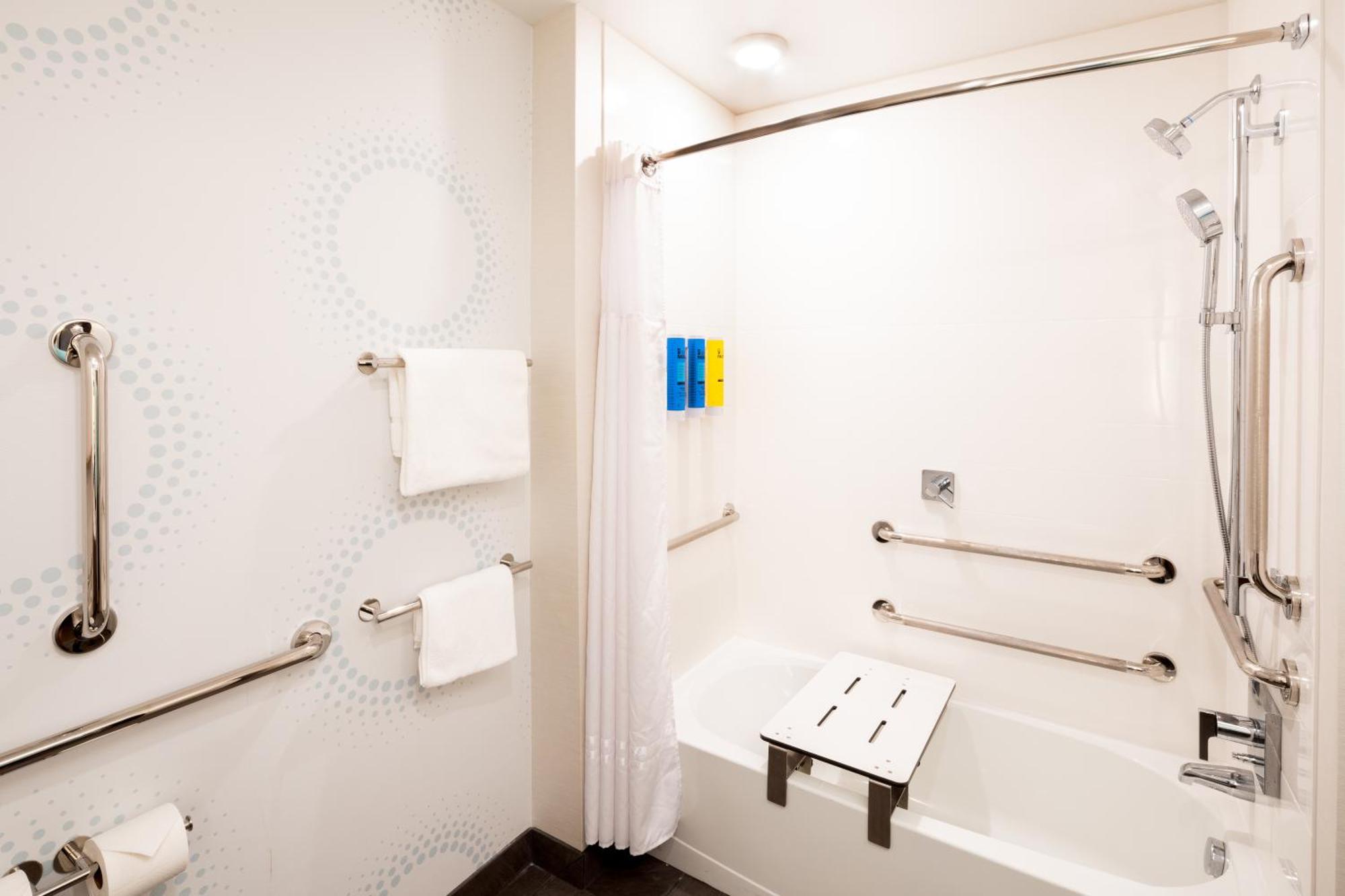 King Room Bath Tub Mobility Access