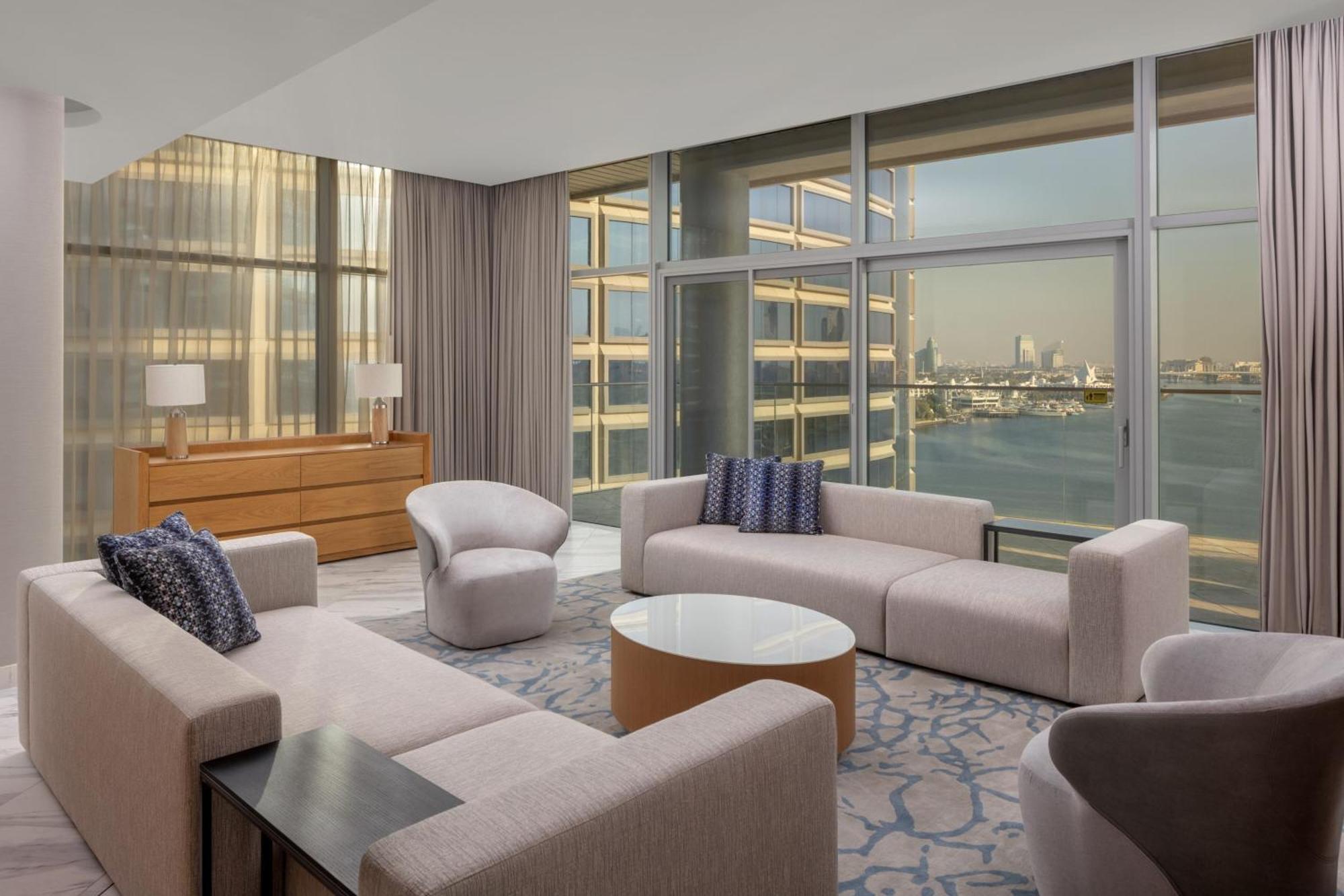 Three-Bedroom Duplex Corner Apartment Balcony