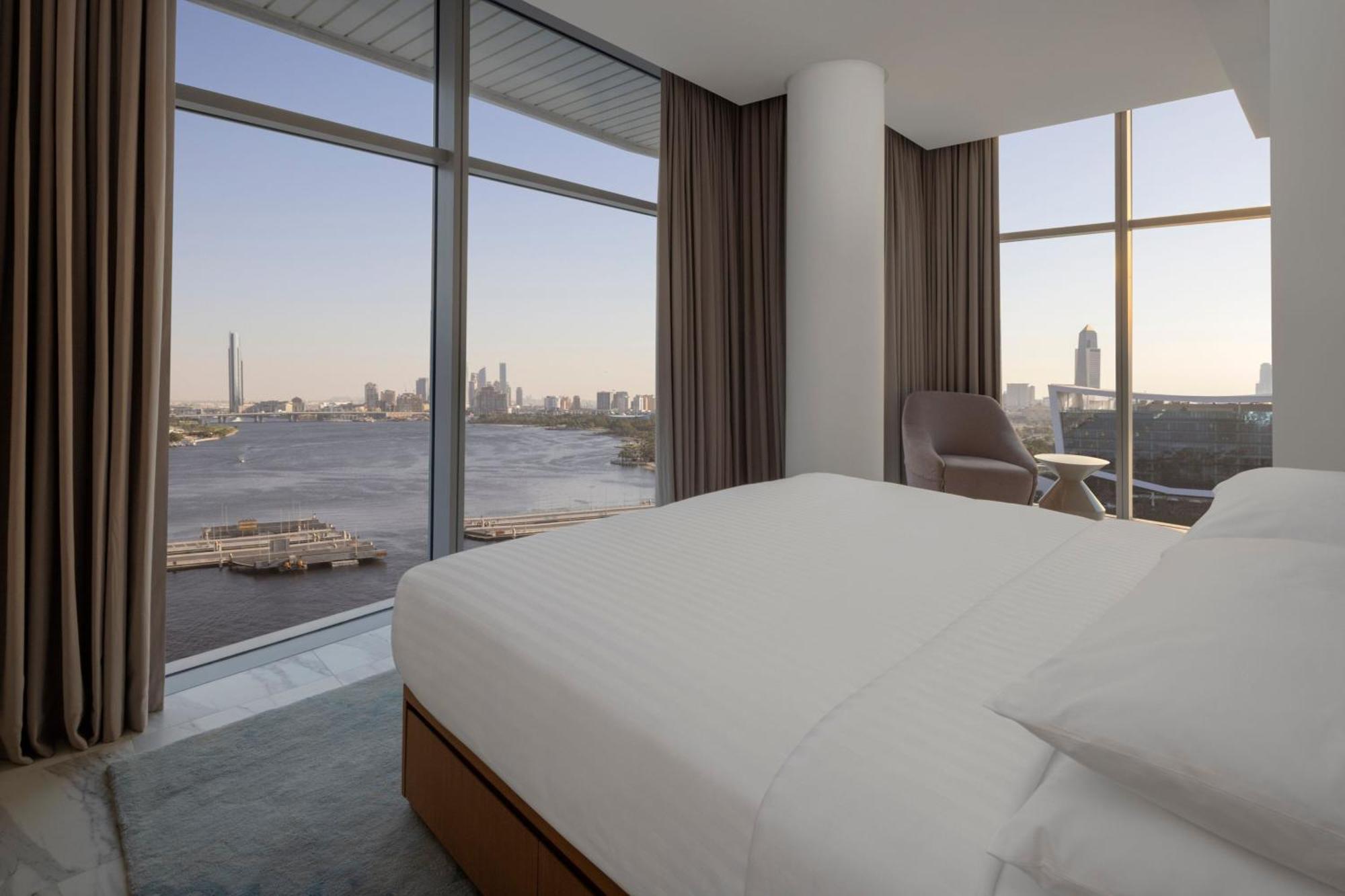 Three-Bedroom Duplex Corner Apartment Balcony