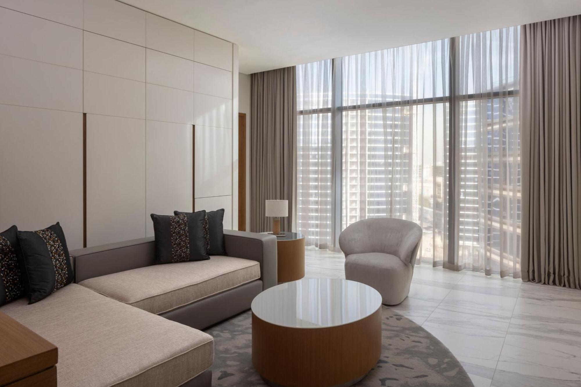 Three-Bedroom Duplex Corner Apartment Balcony