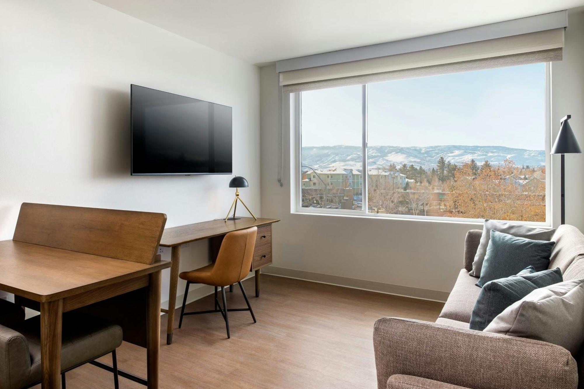 One-Bedroom Executive King Suite Sofa Bed City View