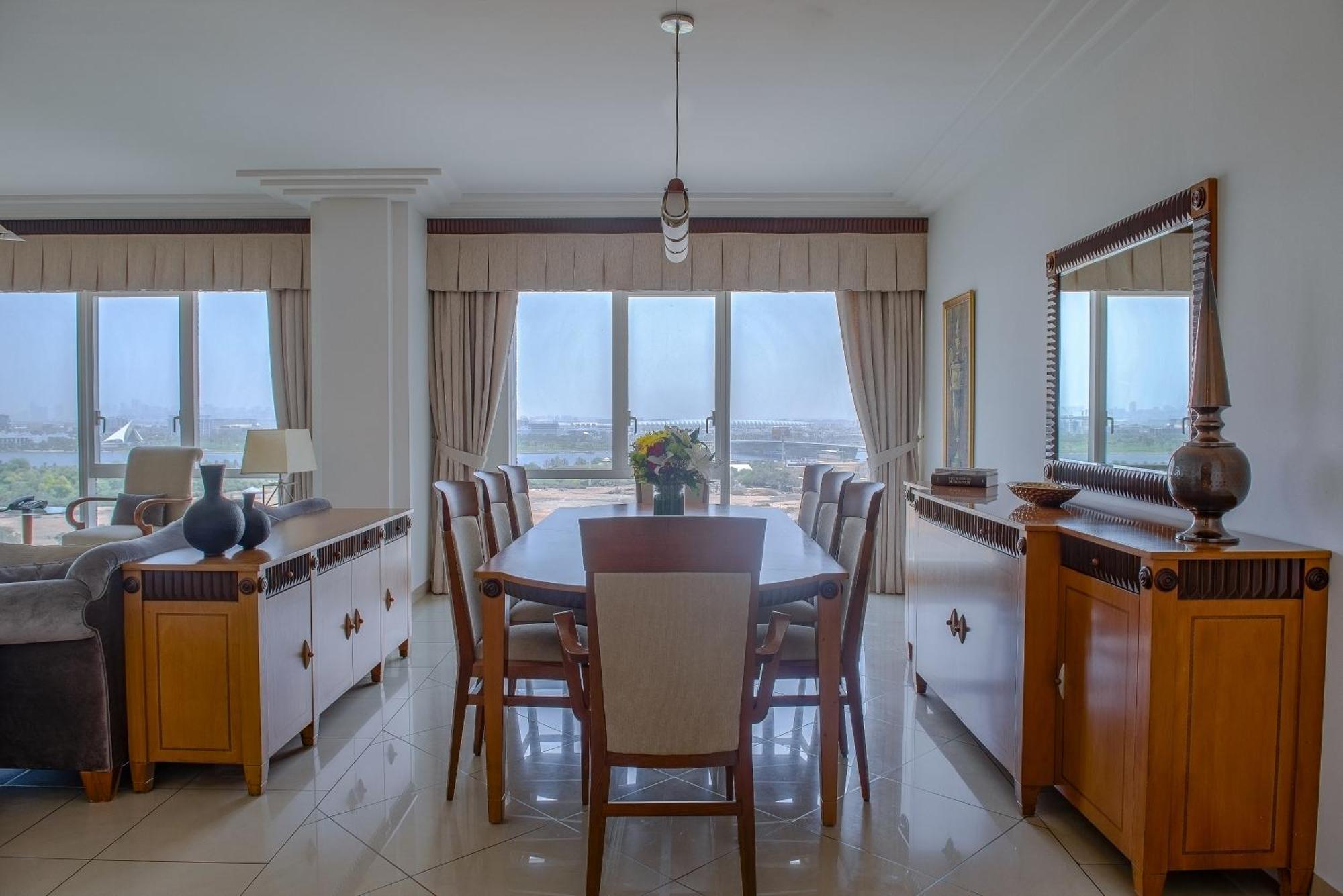 Three Bedroom Apartment Experience Compulsory Gala Charge of 1600 AED Per Person