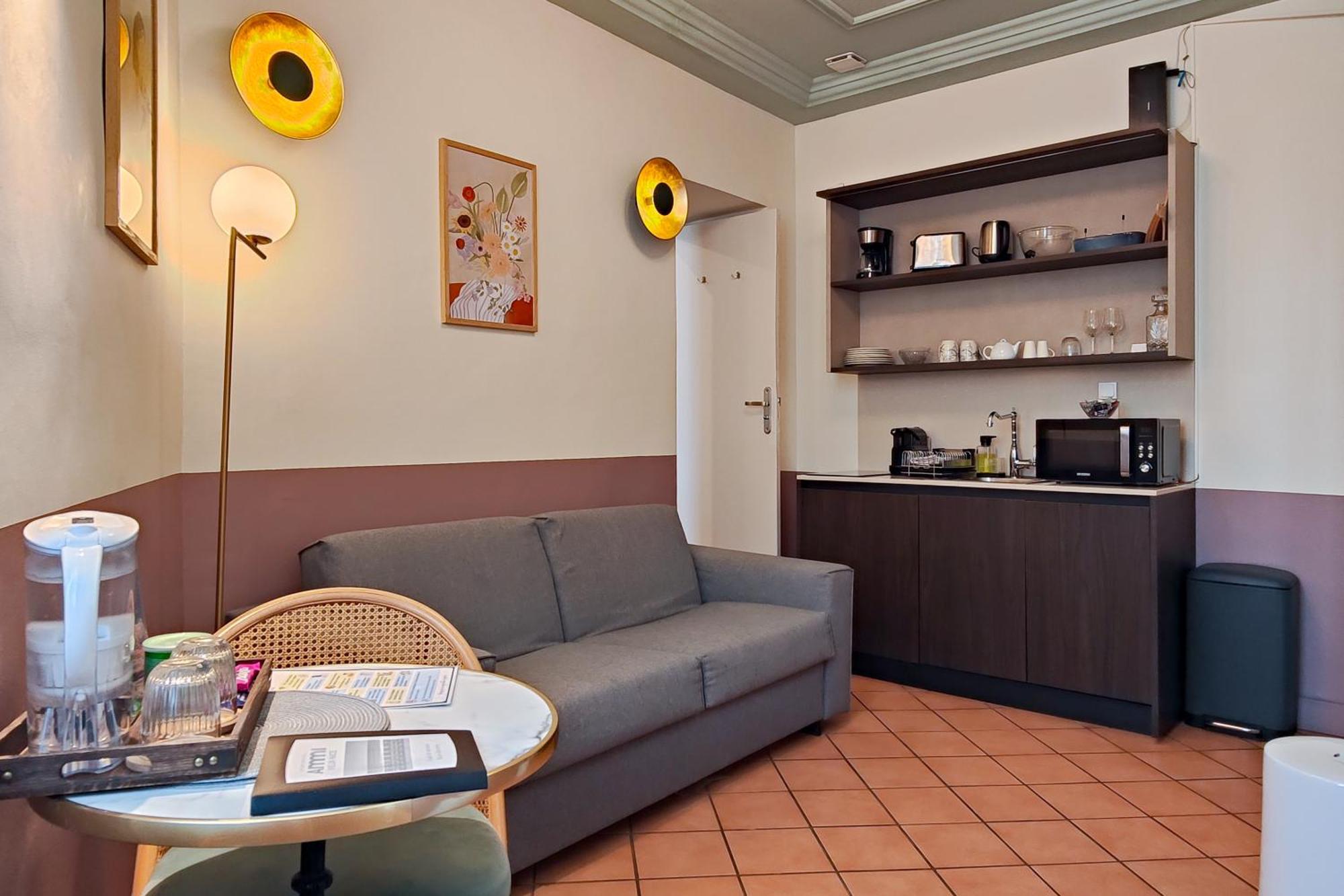 One-Bedroom Apartment Balcony