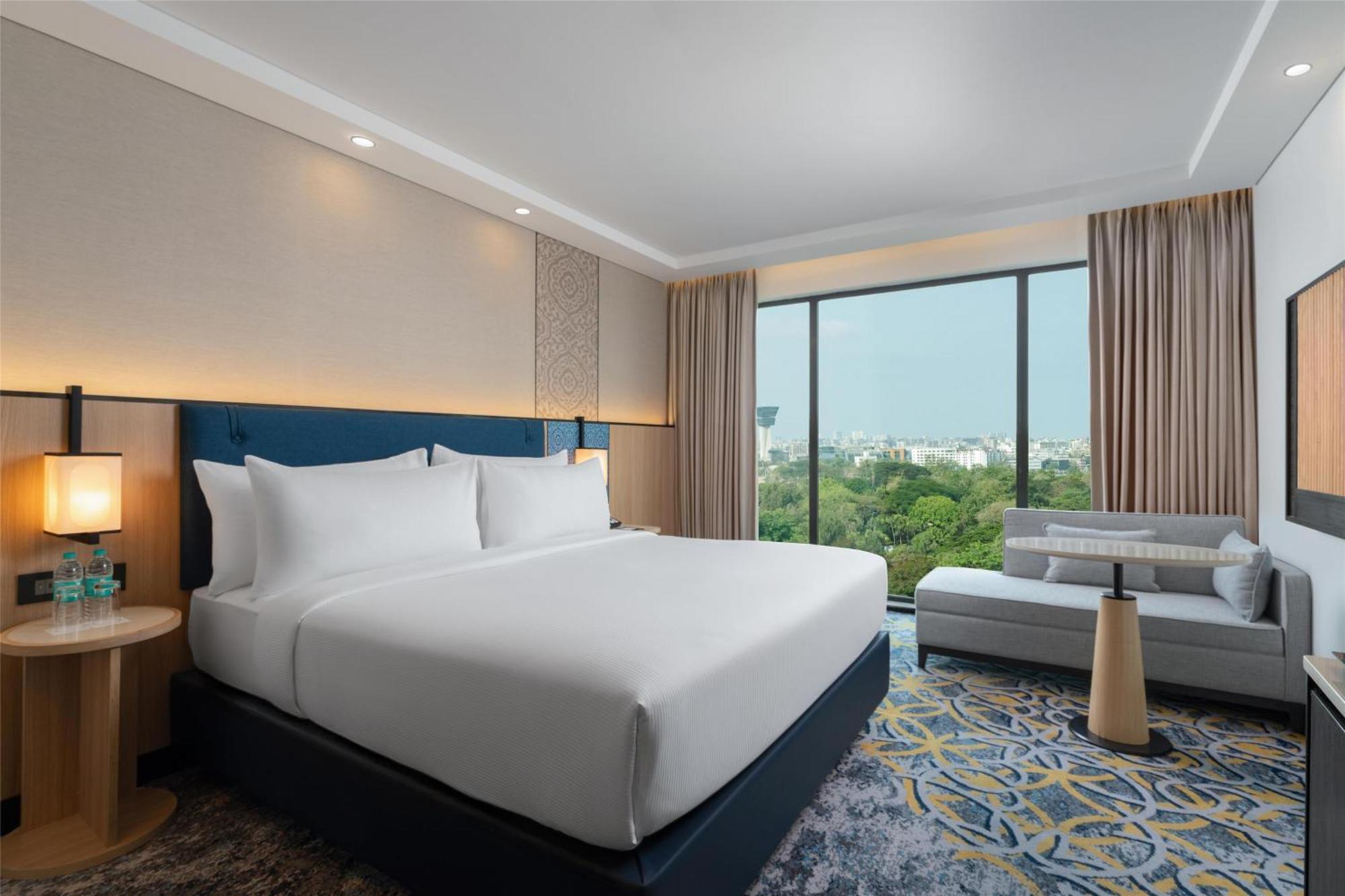 King Room with City View with 50% discount on Buffet Dining, 15% discount on laundry , 20% discount on à la carte and Happy Hours 1+1 offer on select beverages from 4pm to 8pm