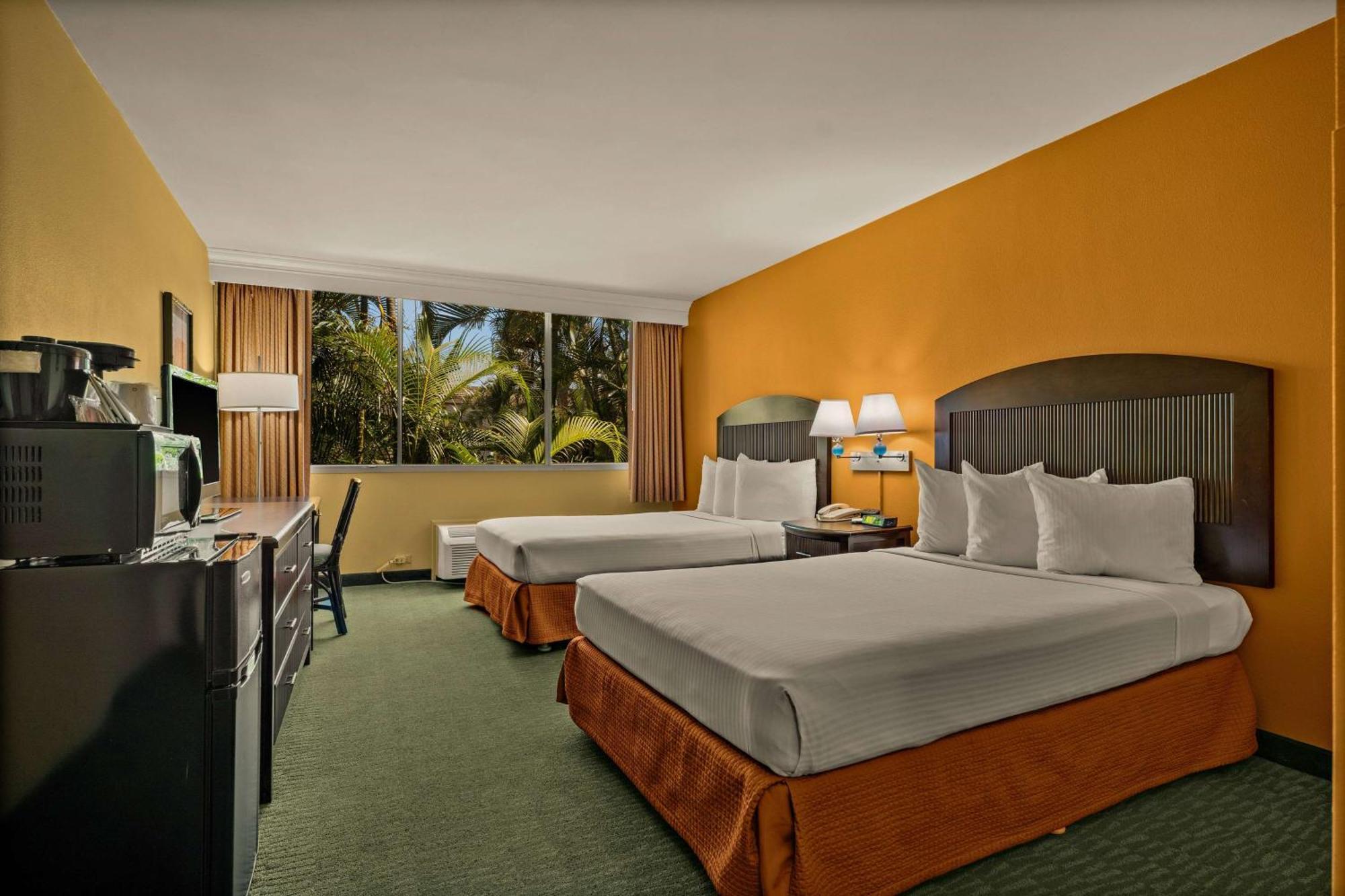 Double Room Two Double Beds Roll Shower Mobility or Hearing Accessible Non-Smoking