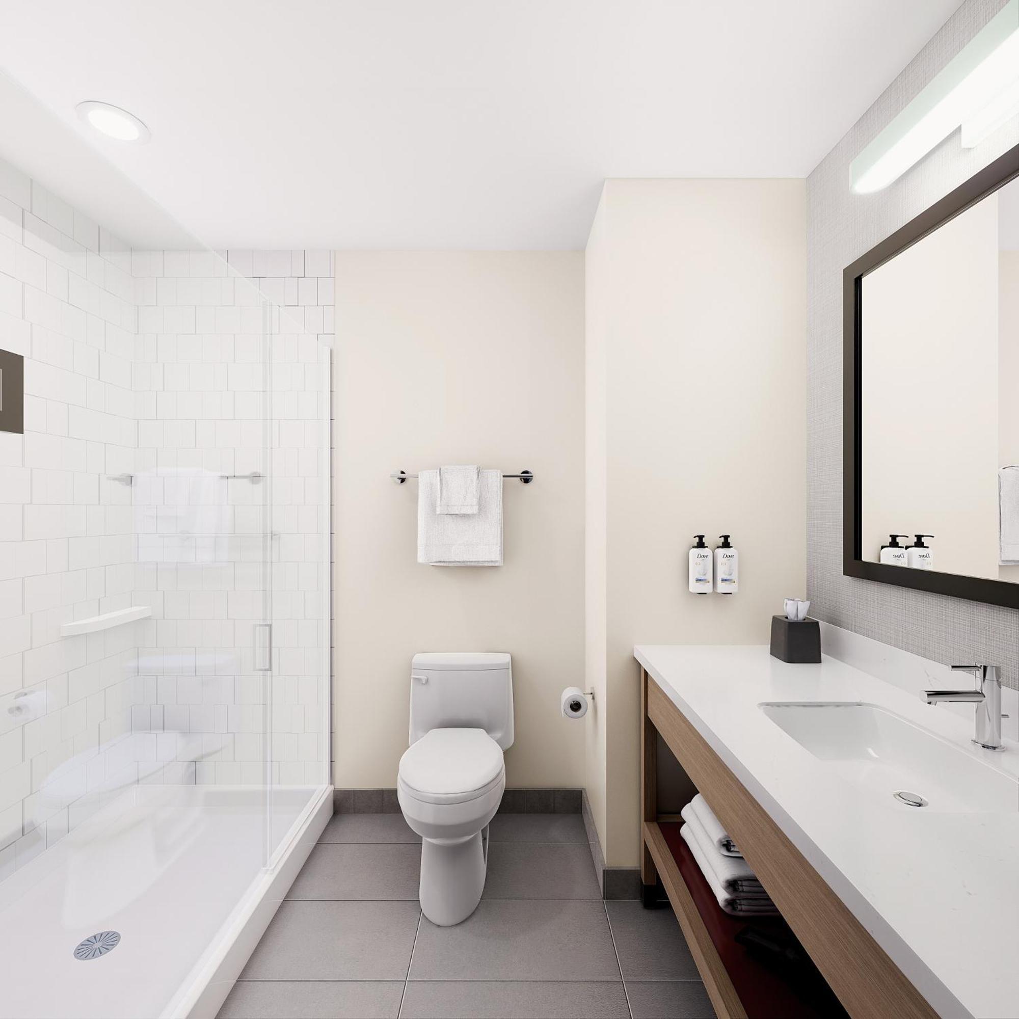 Standard Queen Room with Two Queen Beds and Walk-In Shower