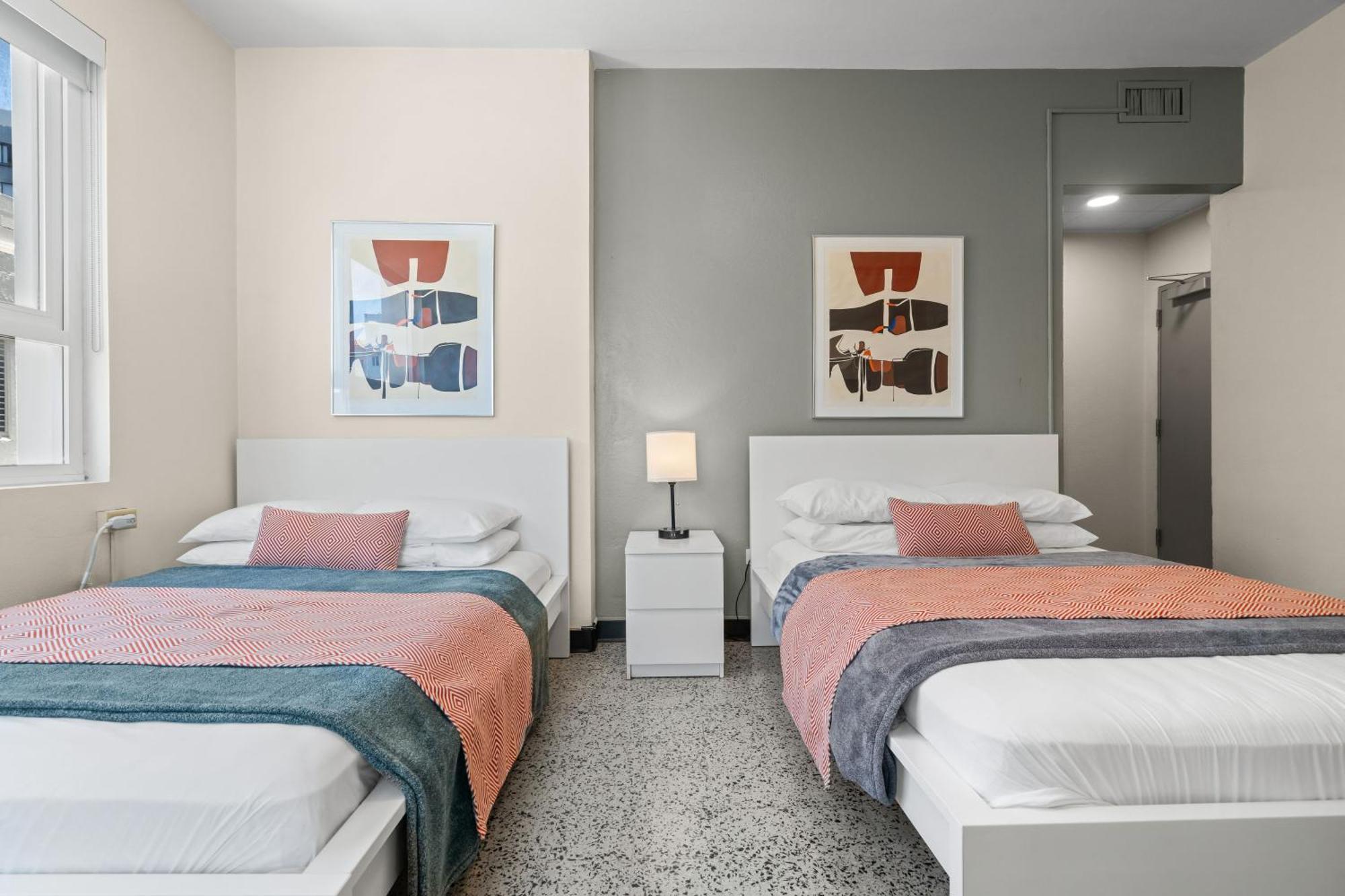 Standard Double Room Two Double Beds