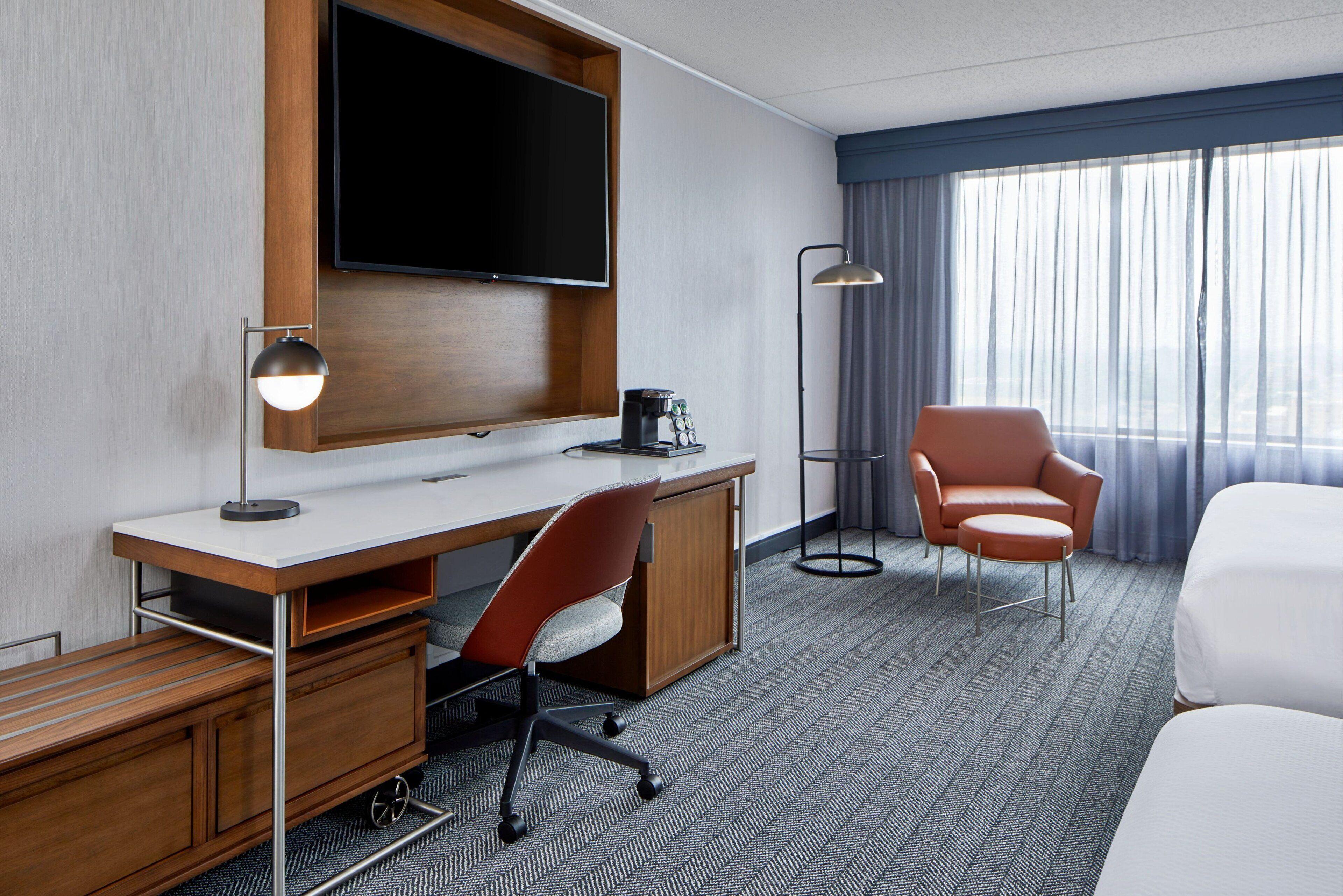 King Suite Balcony City View Mobility Accessible or Roll Shower