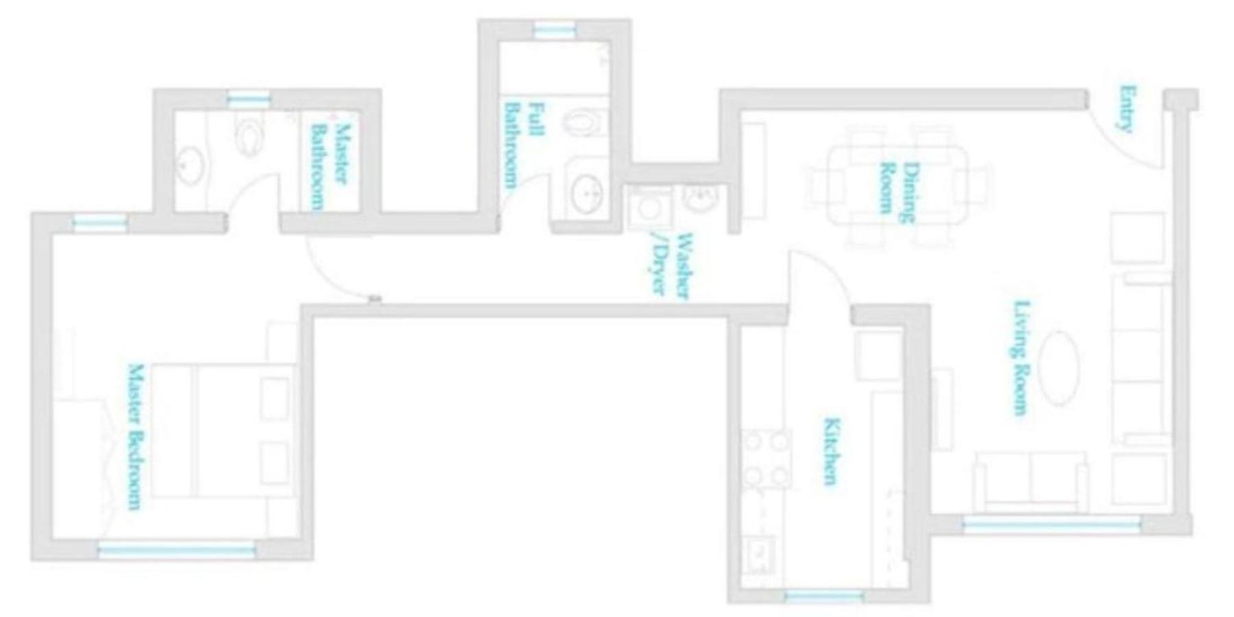 One Bedroom Apartment – Super