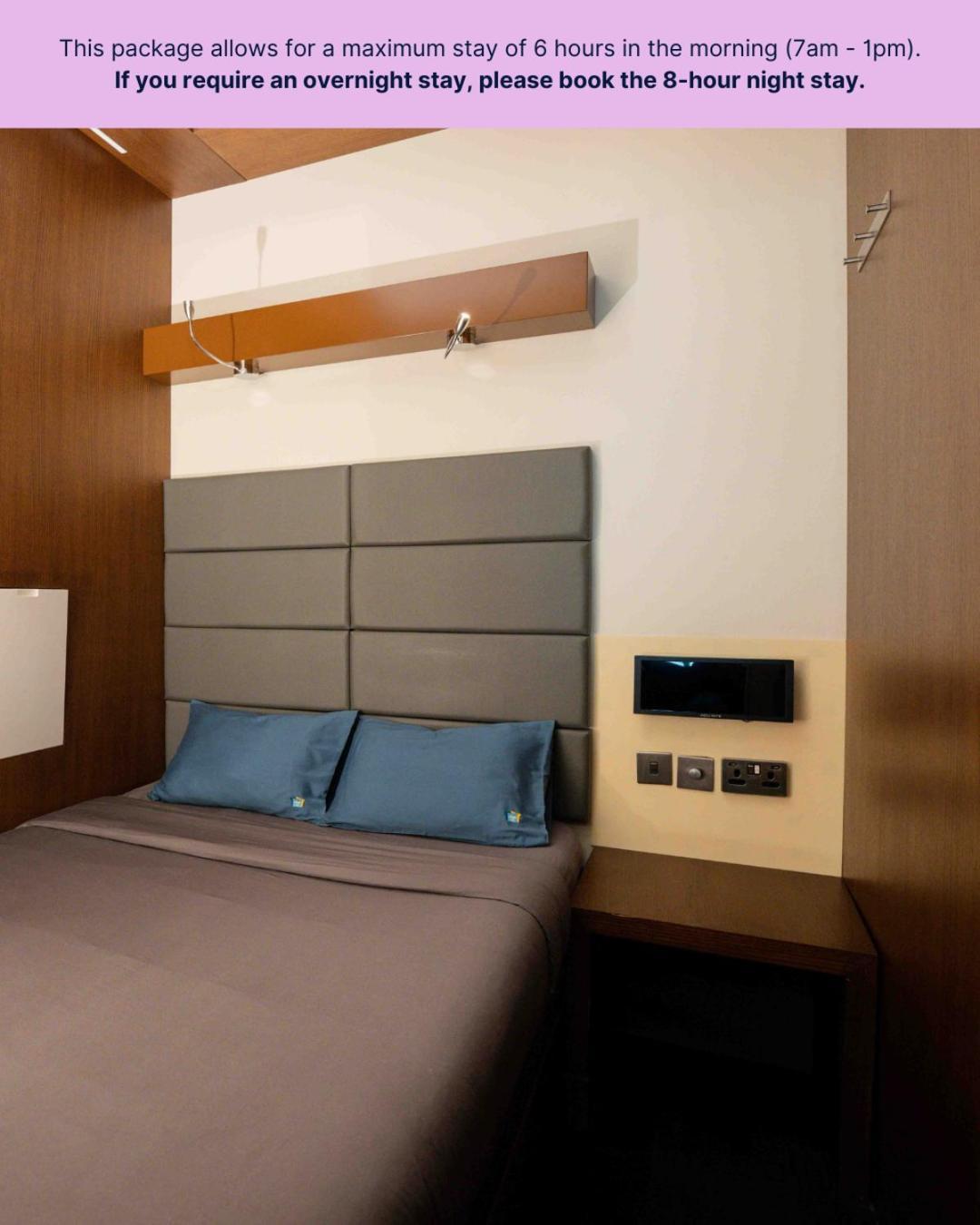 Double Cabin 6 Hour Morning from 0700-1300 hrs 7am-1pm