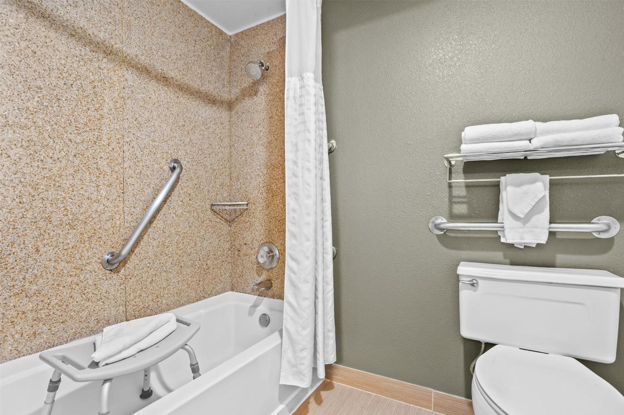 King Room Mobility Accessible Tub