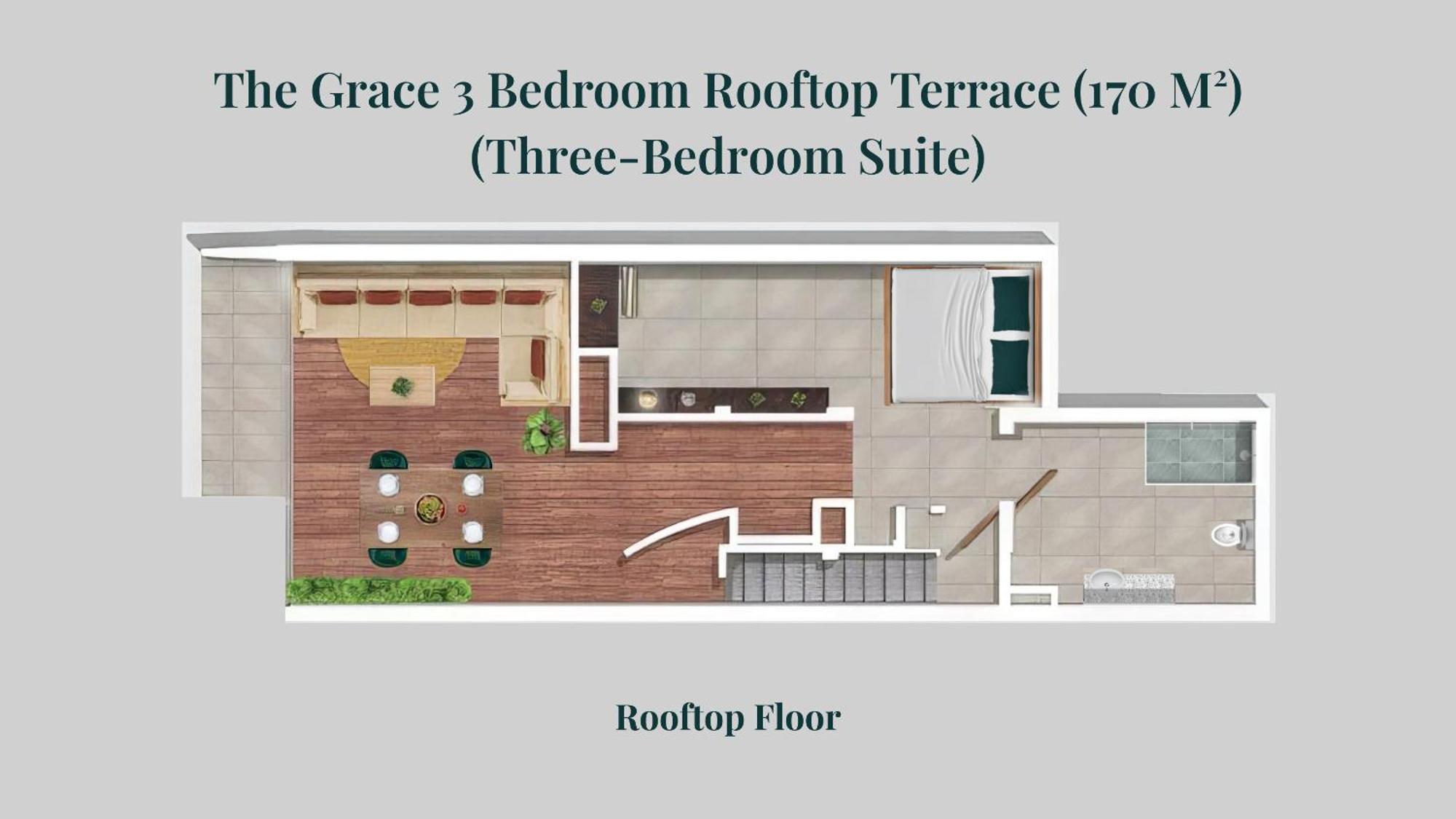 Three Bedrooms Penthouse Suite