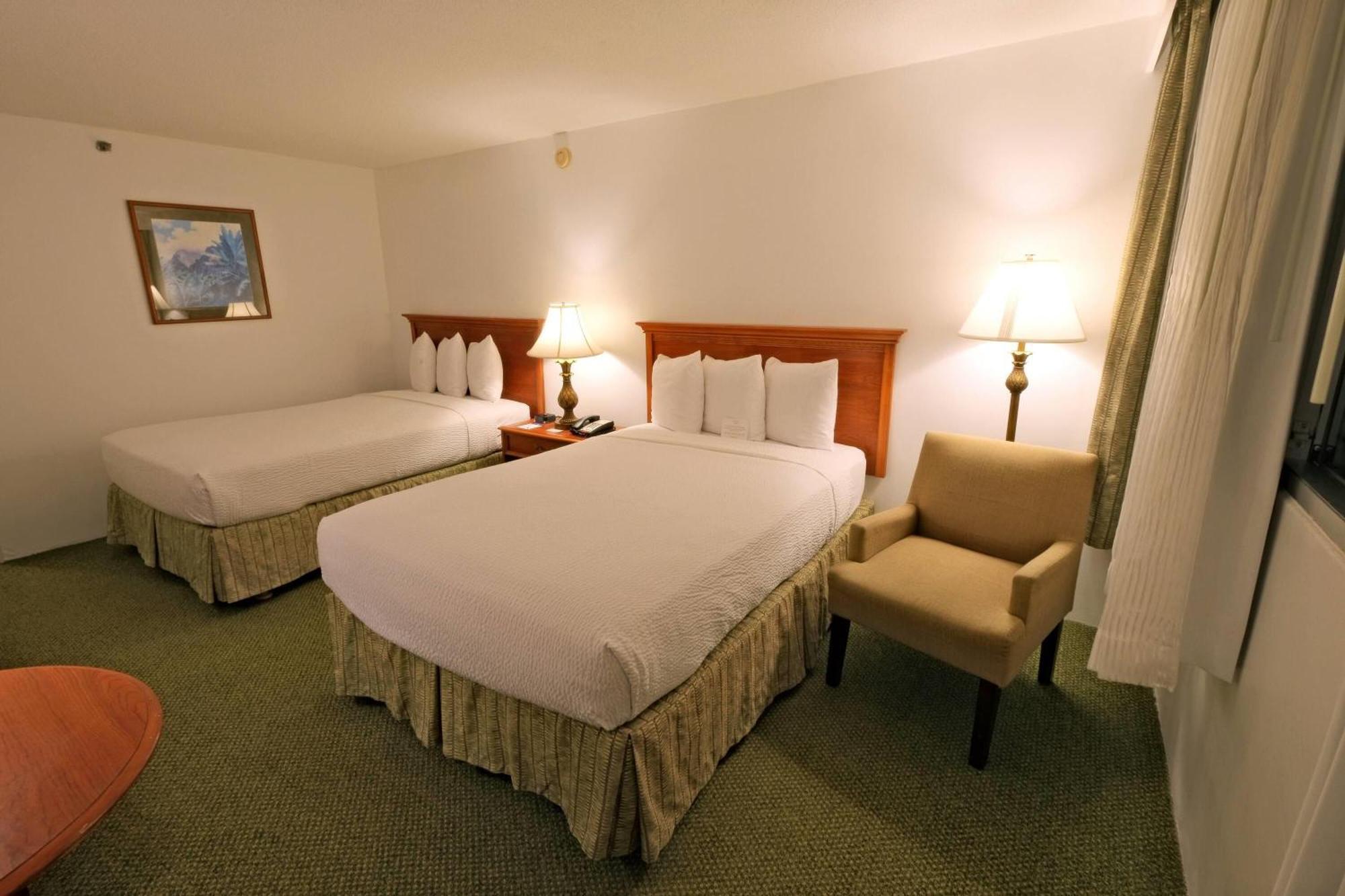 2 Double Beds Balcony Non-Smoking