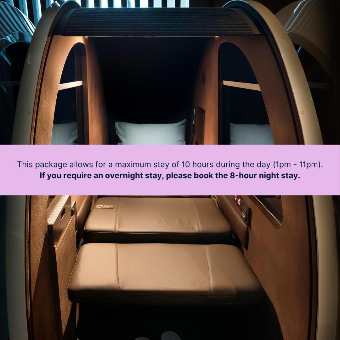 Nap Pod – 10 Hour or Evening from 1300-2300 hrs 1pm-11pm