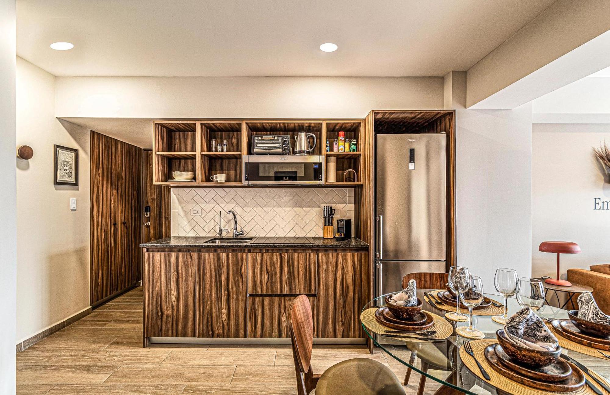 Two bedroom apartment city view