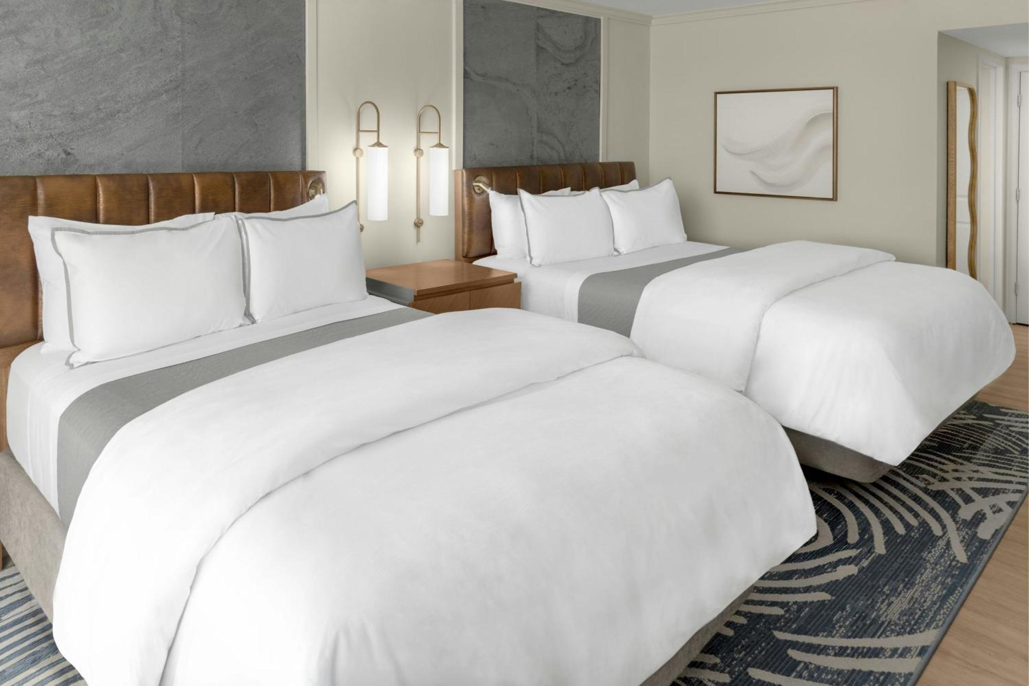 Traditional Room Two Double Beds