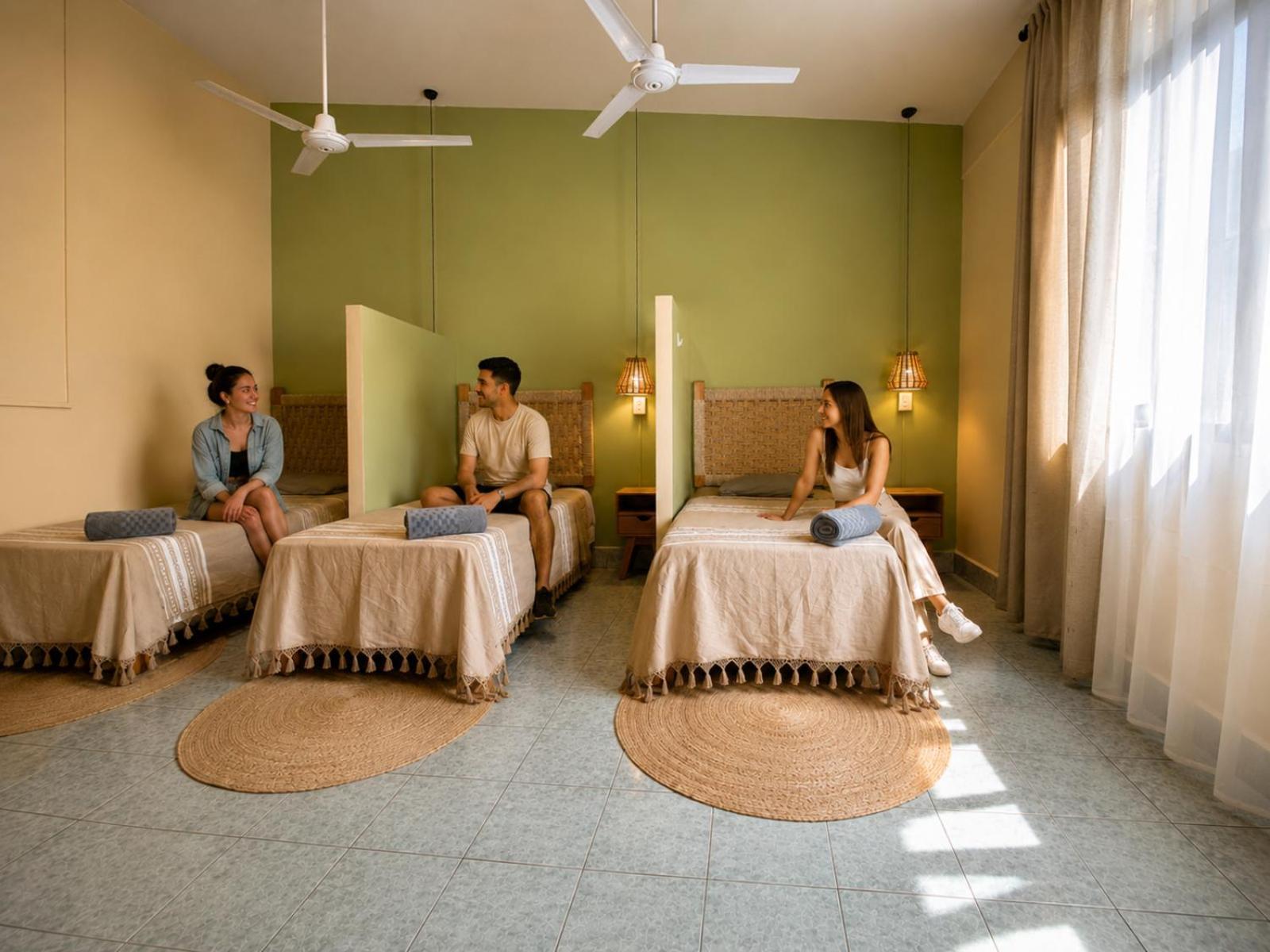 Single Bed in Dormitory Room